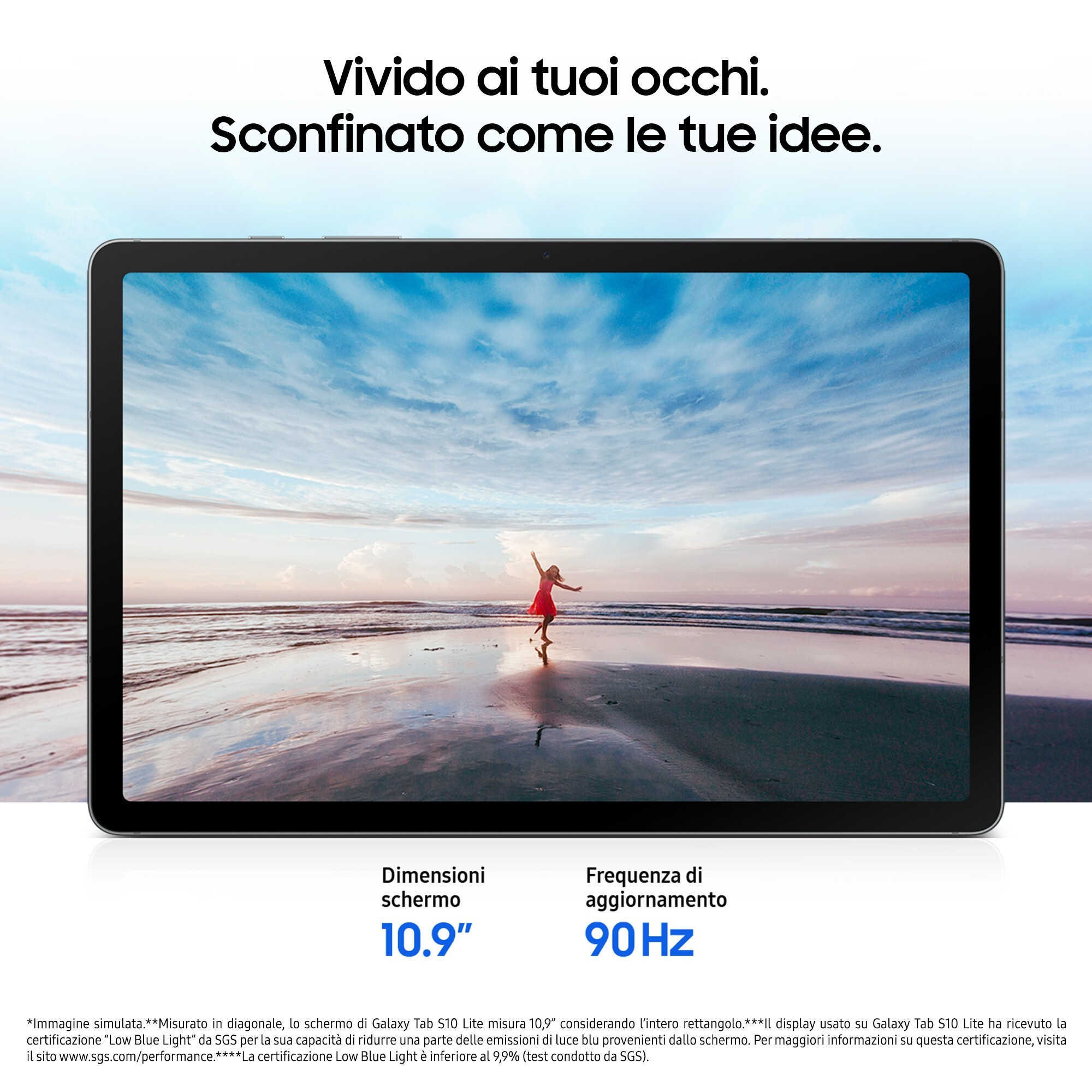 Samsung Galaxy Tab S10 Lite Tablet 10 Pollici 8GB 128GB Wi-Fi - immagine 2