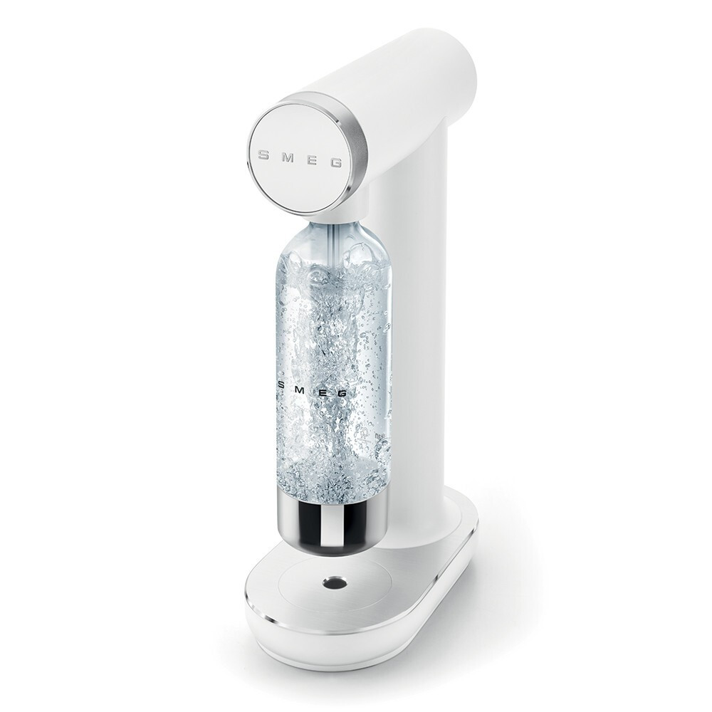 Smeg SKC01WHM Bianco Opaco Gasatore con Bottiglia 1 LT - immagine 3
