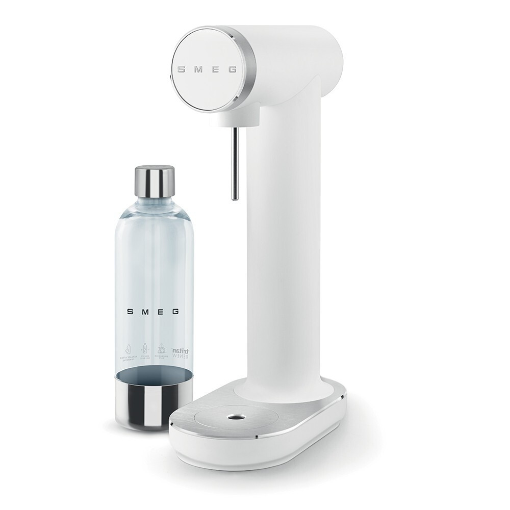 Smeg SKC01WHM Bianco Opaco Gasatore con Bottiglia 1 LT - immagine 4