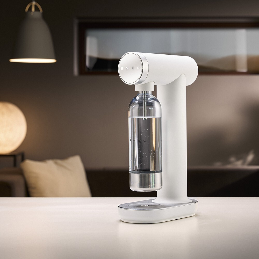 Smeg SKC01WHM Bianco Opaco Gasatore con Bottiglia 1 LT - immagine 6