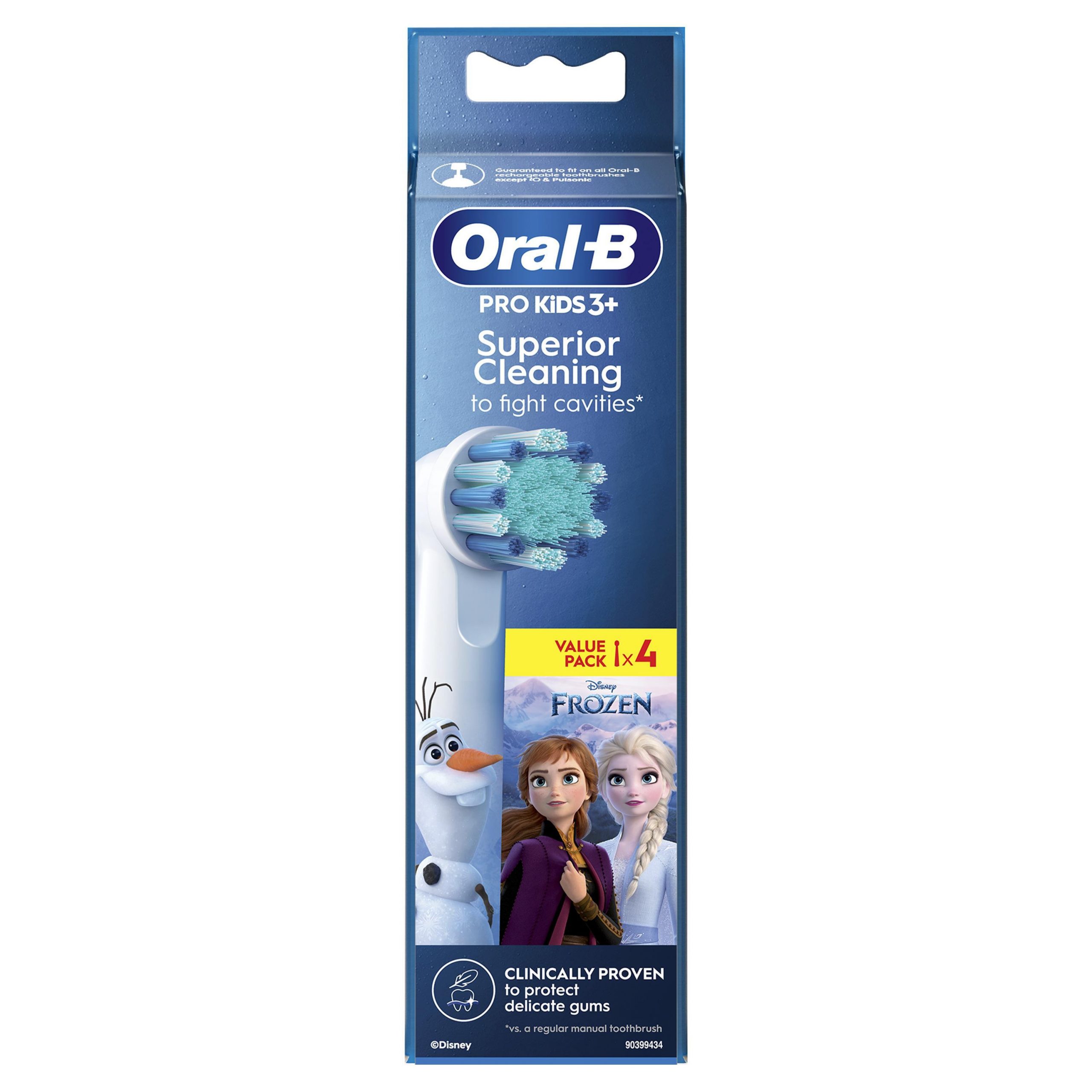 Oral-B EB10S Frozen Confezioni da 4 Testine di Ricambio - immagine 2