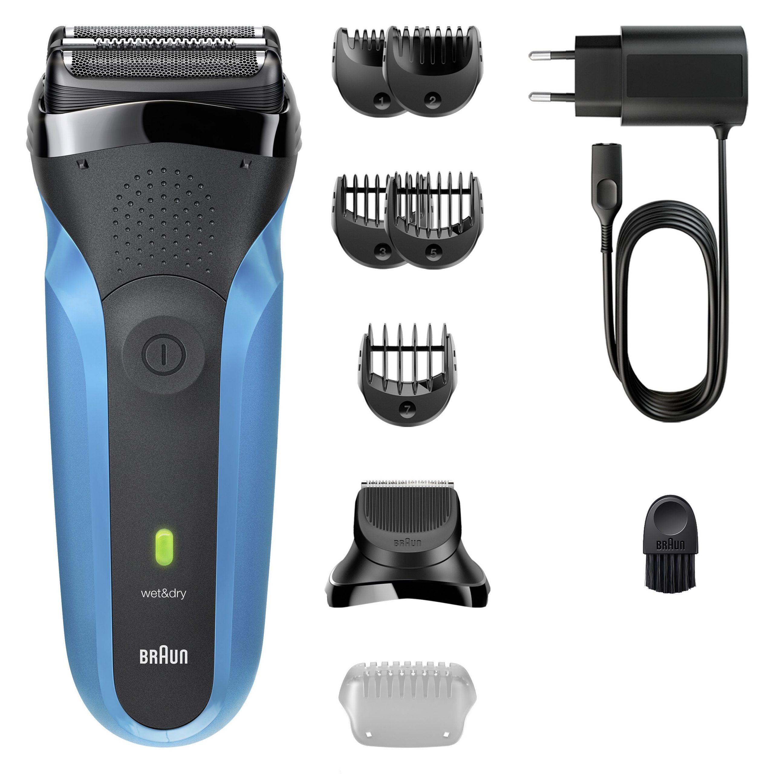 Braun 310BT Rasoio Elettrico Ricaricabile Wet Dry - immagine 2
