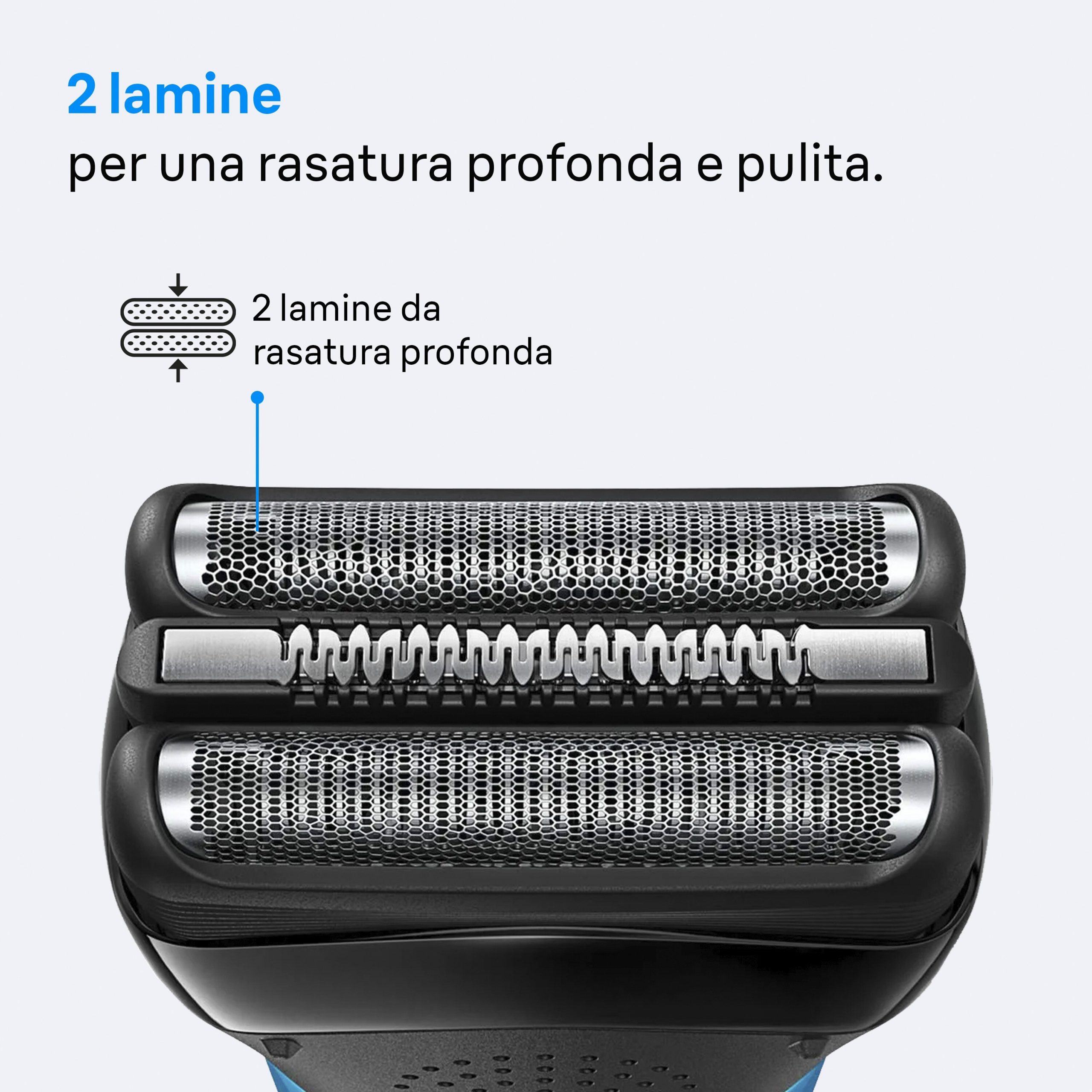 Braun 310BT Rasoio Elettrico Ricaricabile Wet Dry - immagine 3