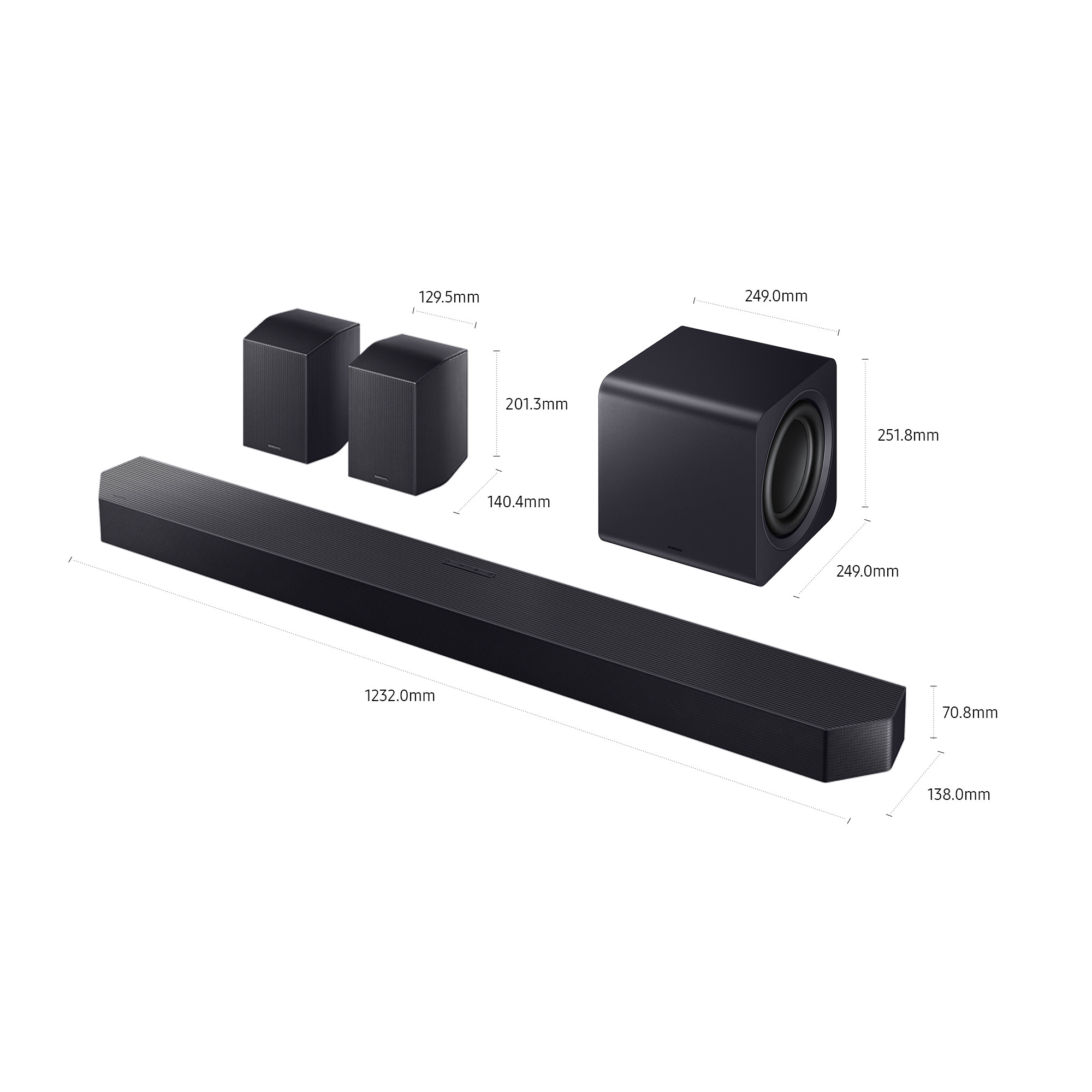 Samsung HWQ990F Soundbar con Subwoofer Wireless 11.1.4 Canali 210W - immagine 4