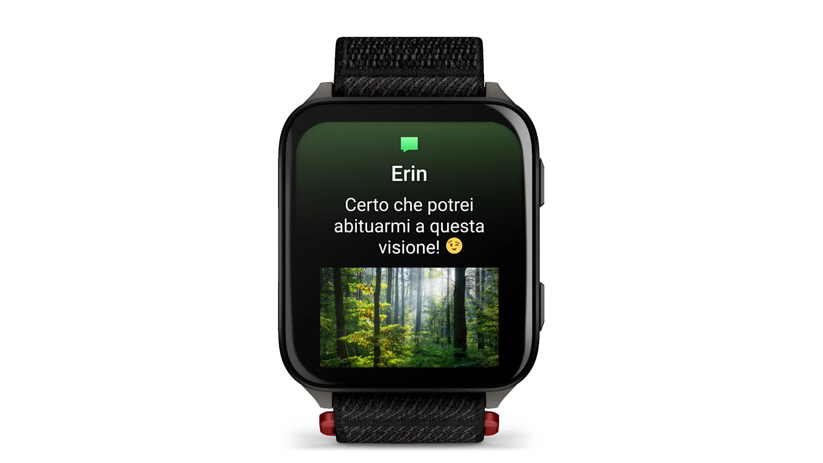 Garmin Venu X1 Black Smartwatch con Fondello in Titanio e Cinturino in Nylon - immagine 2