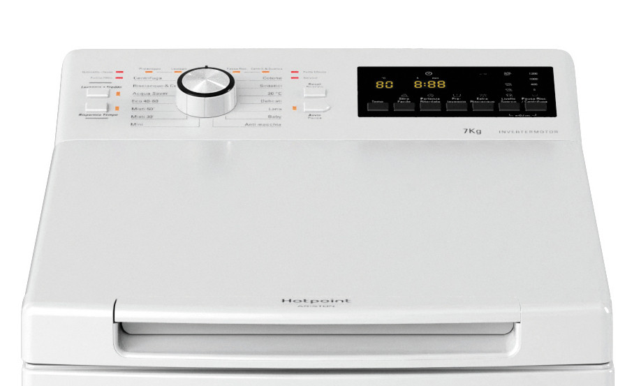 Hotpoint-Ariston WMTG725BIT Lavatrice Carica Alto 7KG 1200 Giri - immagine 3