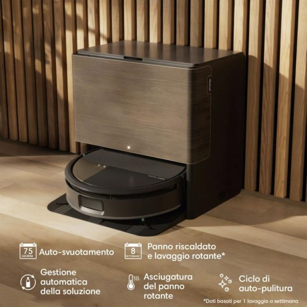 iRobot Roomba Max 705 Combo Robot Lava-Aspira con Dock per Autosvuotamento - immagine 3