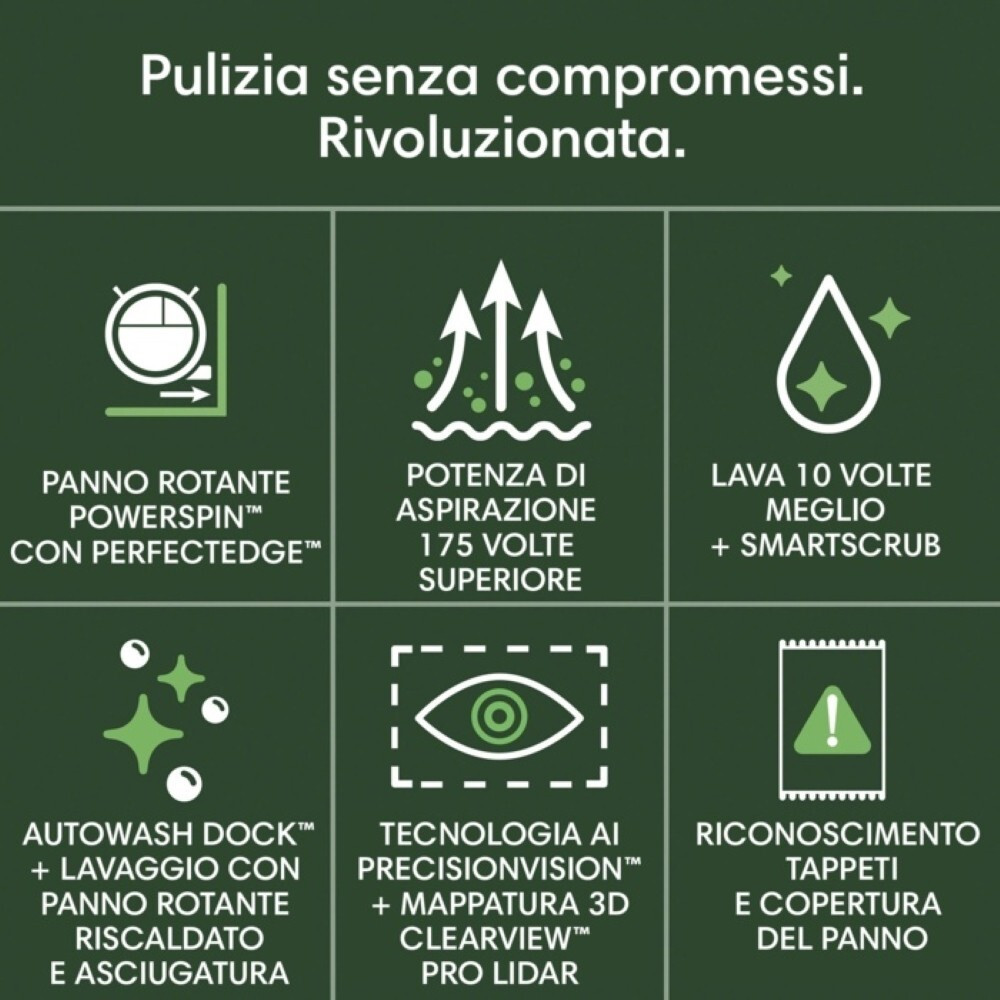 iRobot Roomba Max 705 Combo Robot Lava-Aspira con Dock per Autosvuotamento - immagine 5