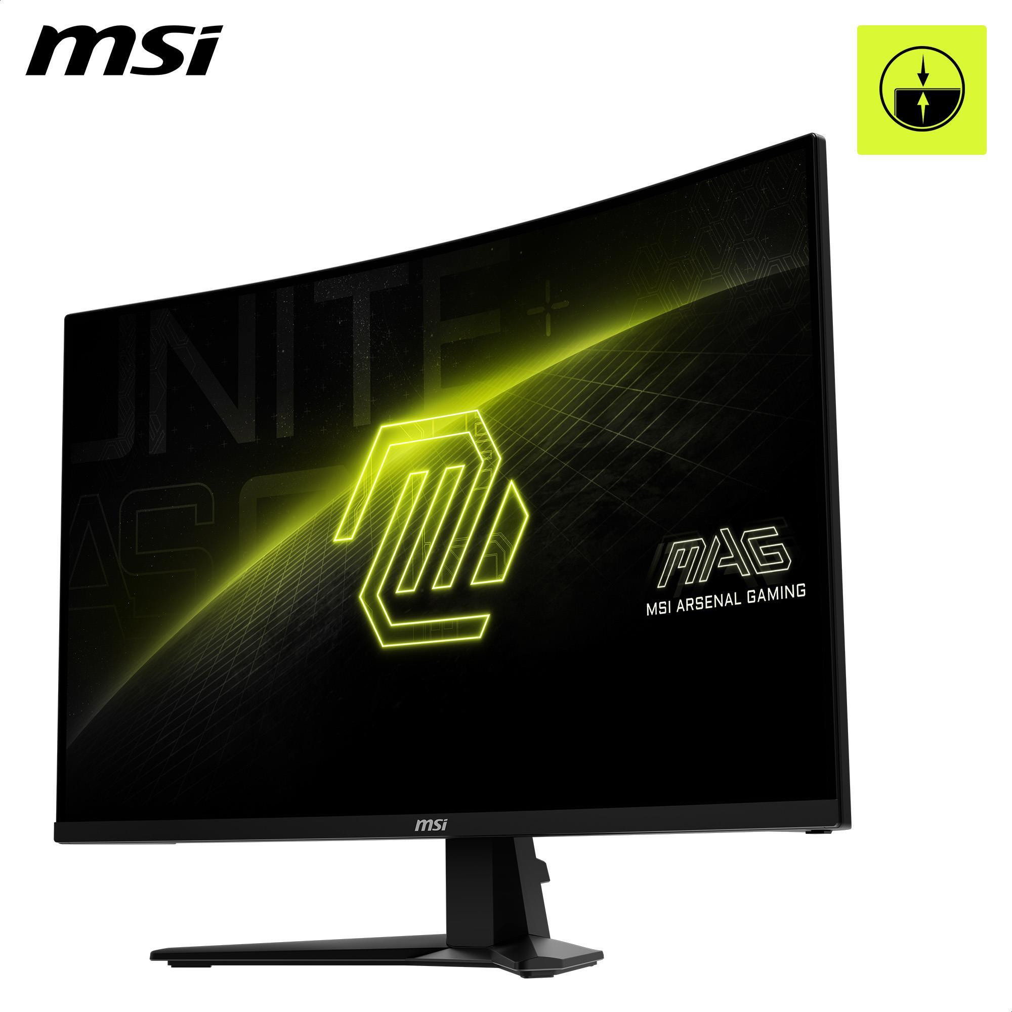 MSI MAG274CXF Gaming Monitor Curvo 27 Pollici HD 280Hz - immagine 3