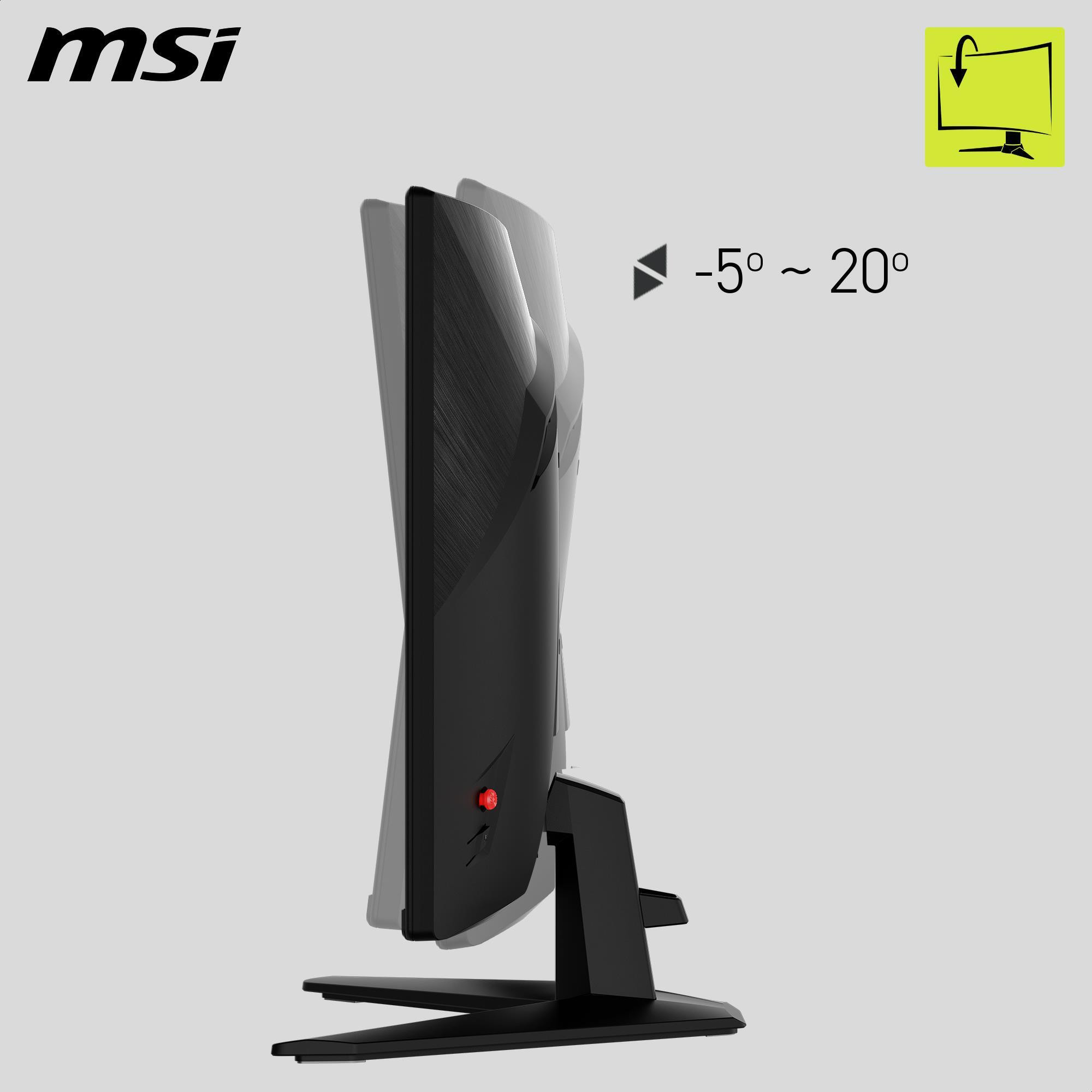 MSI MAG274CXF Gaming Monitor Curvo 27 Pollici HD 280Hz - immagine 5