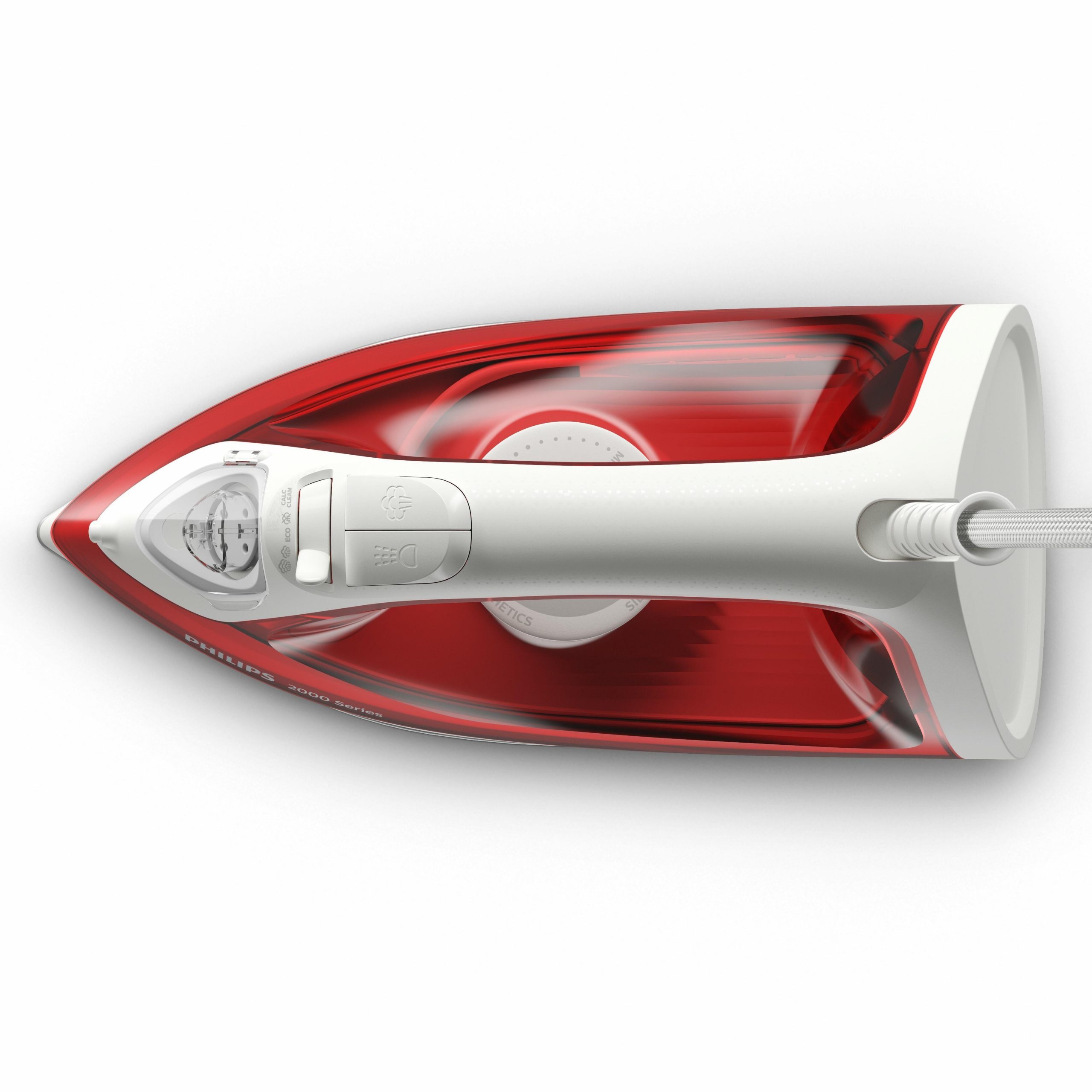 Philips DST2010 Rosso Ferro da Stiro a Vapore 2000W - immagine 2