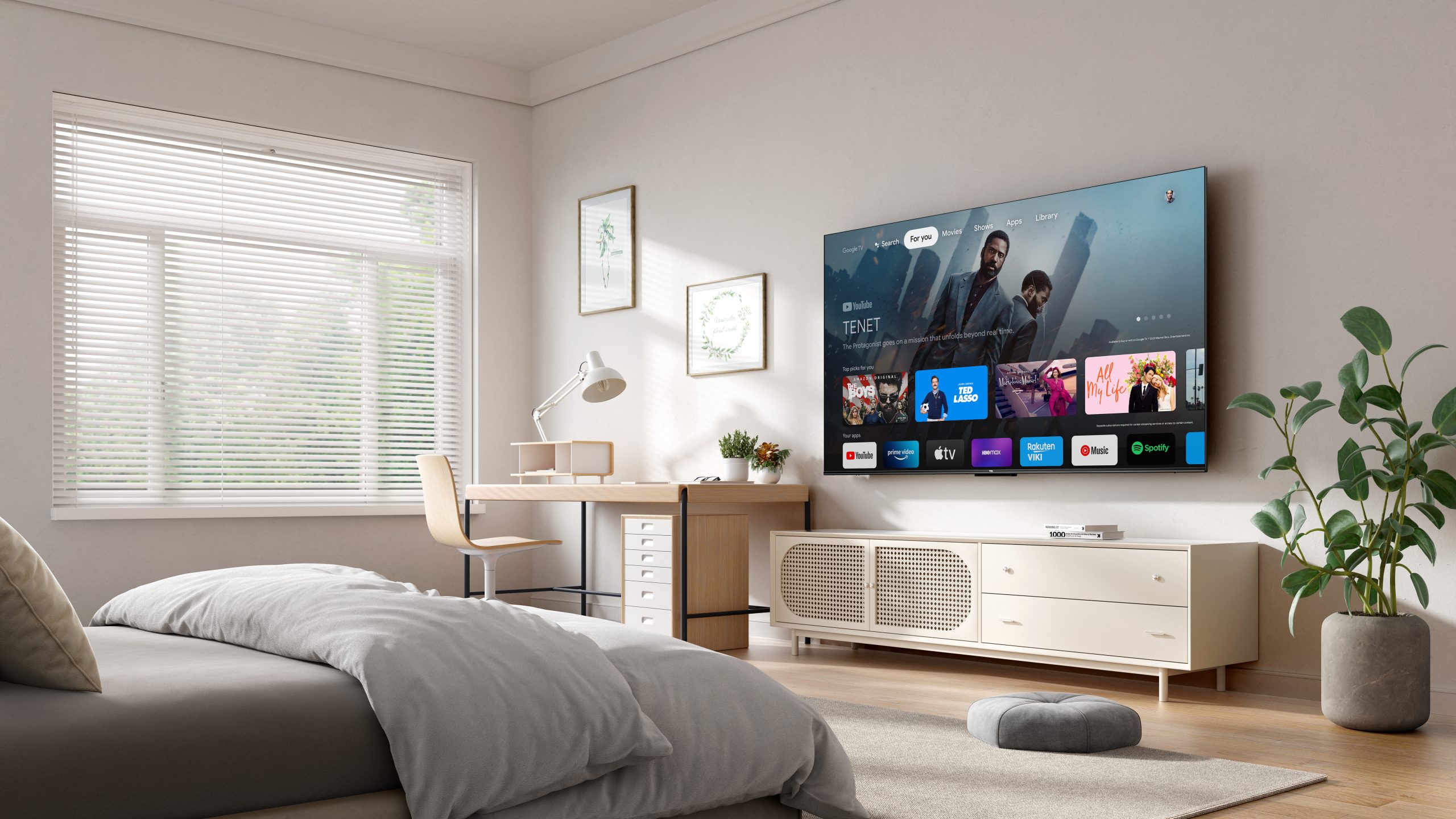 TCL 65P69K Smart TV LED 65 Pollici UHD 4K Google Tv - immagine 5