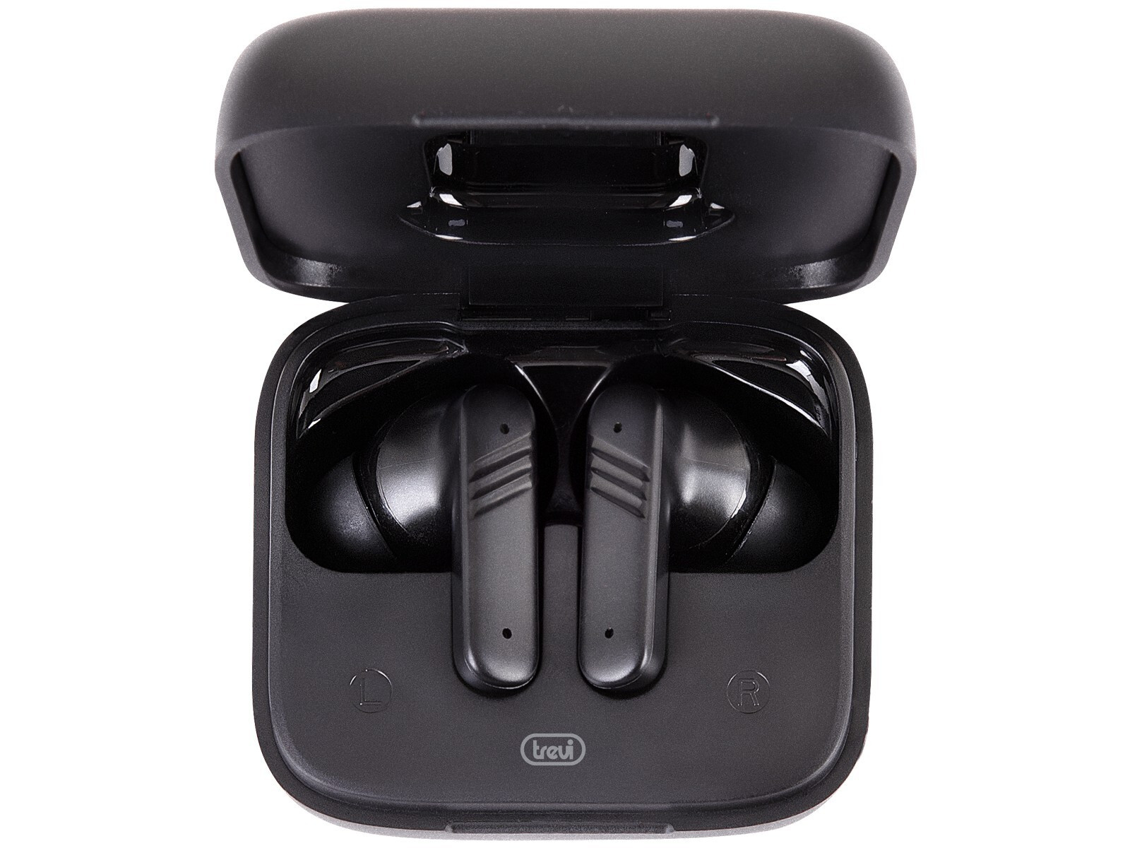 Trevi EAR 100 AID Nero Cuffie con Traduzione Simultanea AI e Display Touch - immagine 3