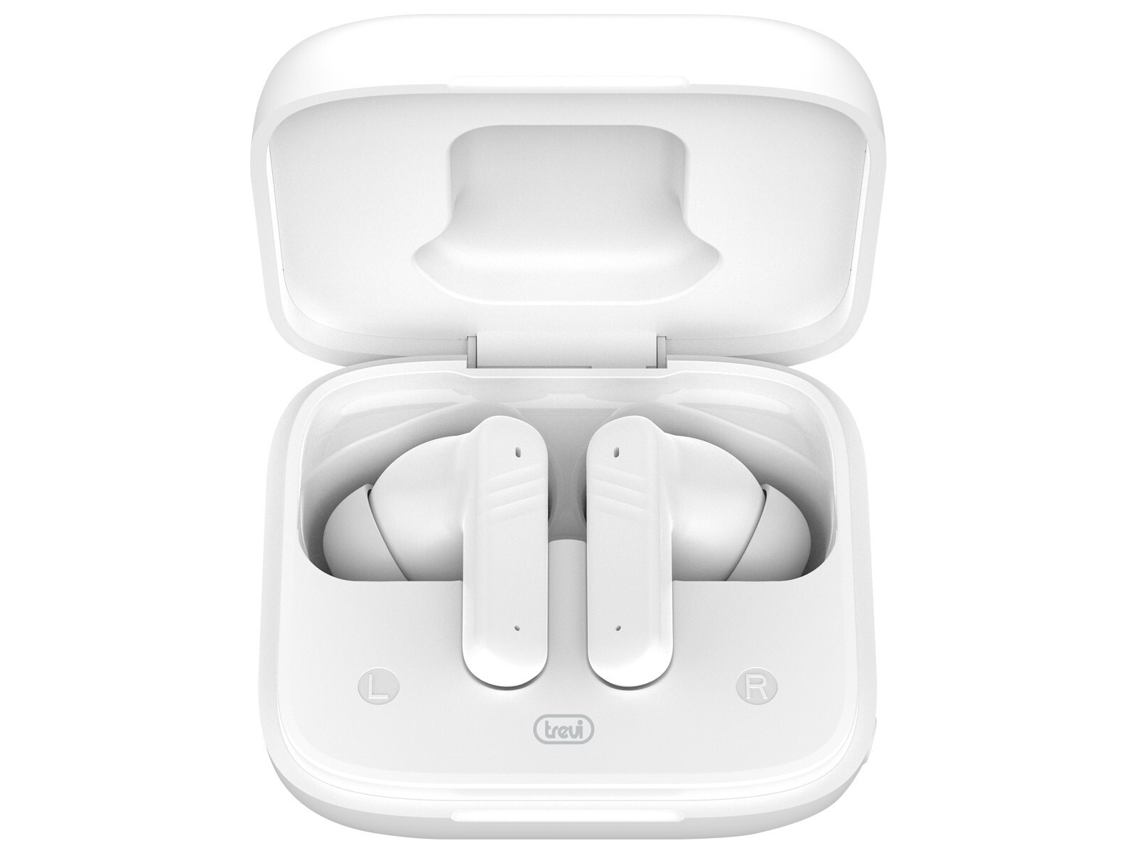 Trevi EAR 100 AID Bianco Cuffie con Traduzione Simultanea AI e Display Touch - immagine 3