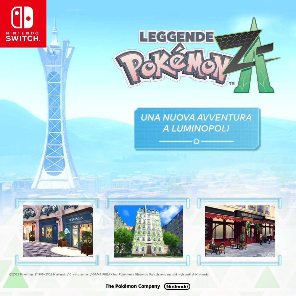 Nintendo Leggende Pokemon Z-A Videogioco per Nintendo Switch 2 - immagine 3