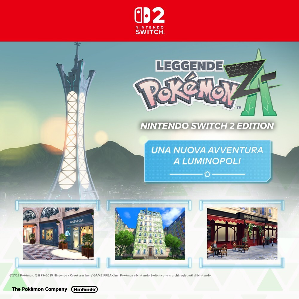 Nintendo Leggende Pokemon Z-A Videogioco per Nintendo Switch 2 - immagine 3