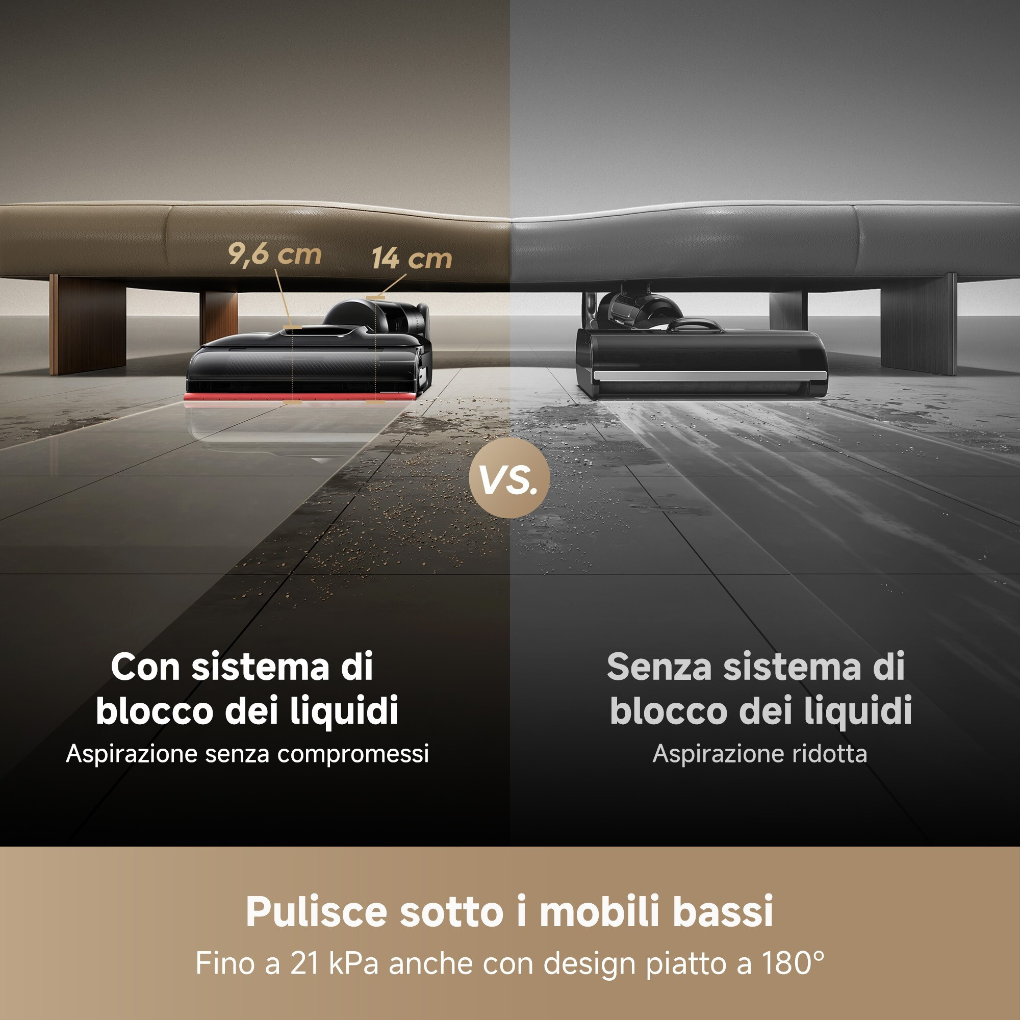 Dreame 15S Aspirapolvere Lavapavimenti con 2 Serbatoi - immagine 2