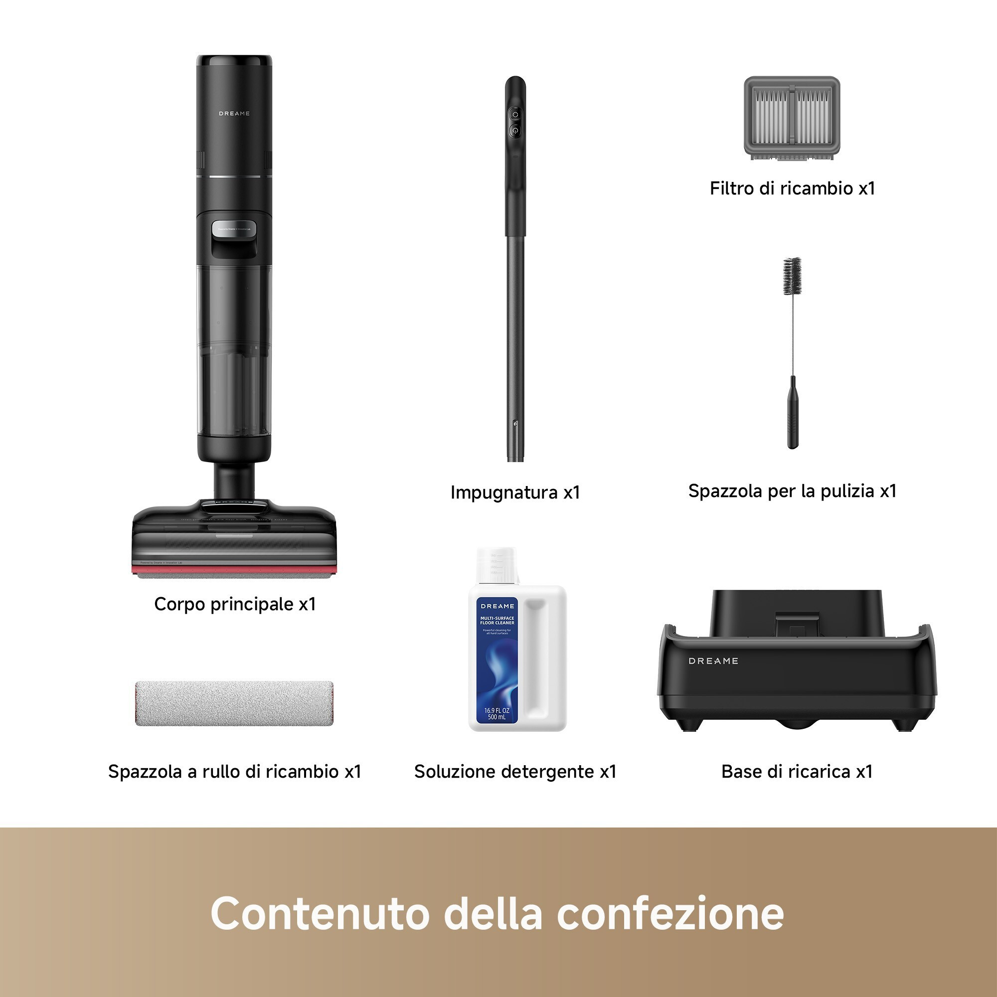 Dreame 15S Aspirapolvere Lavapavimenti con 2 Serbatoi - immagine 4