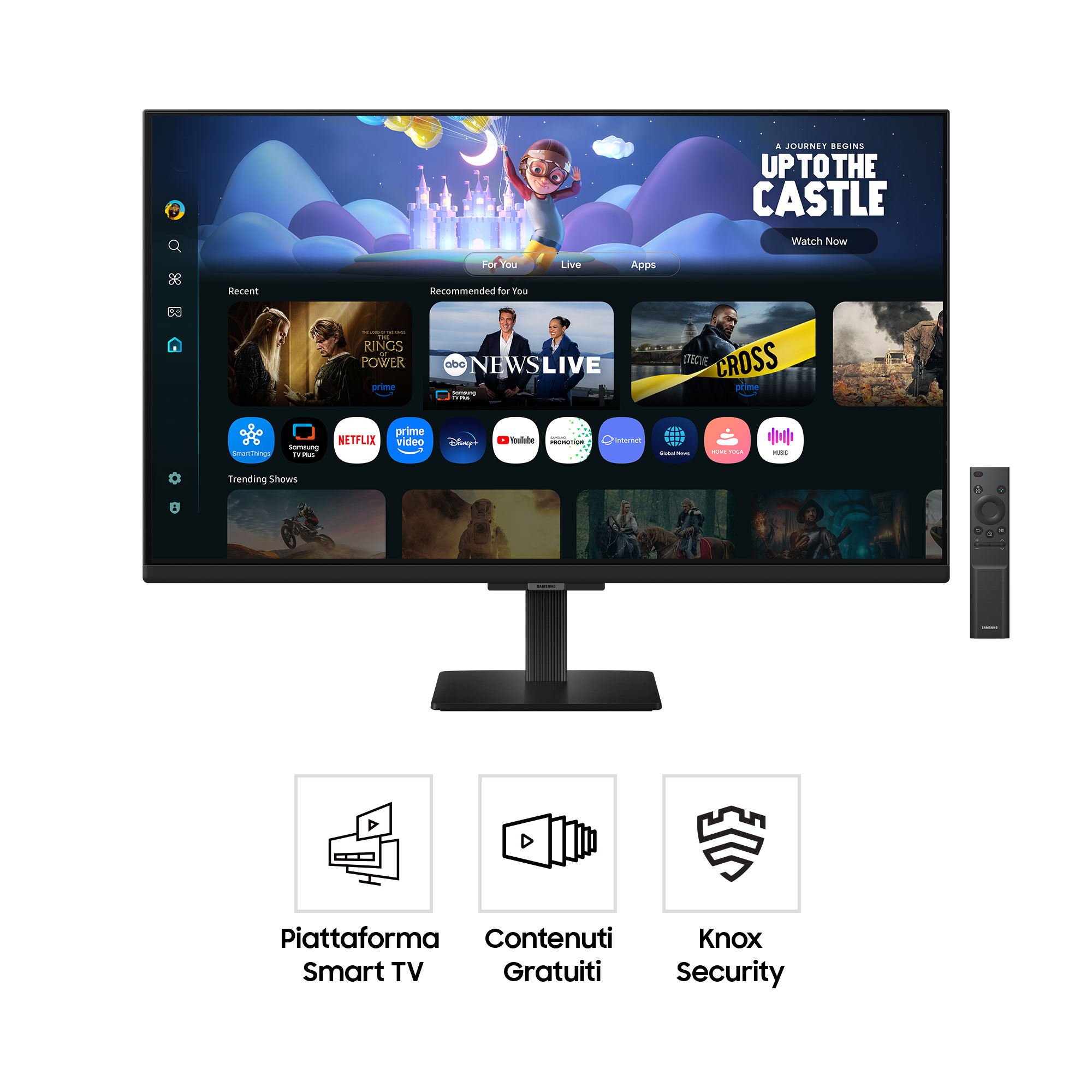 Samsung LS32FM500EUXEN Smart Monitor 32 Pollici FHD - immagine 2