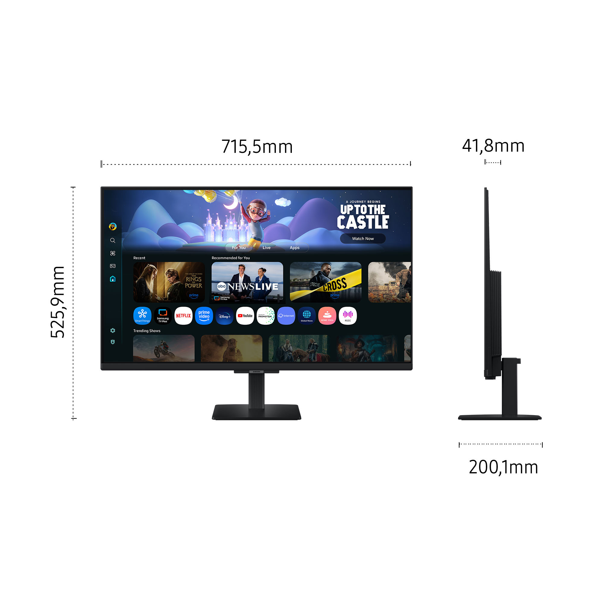 Samsung LS32FM500EUXEN Smart Monitor 32 Pollici FHD - immagine 3