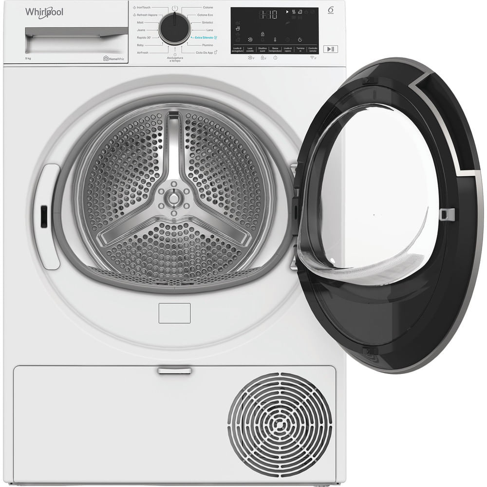Whirlpool CWDR49MWBSIT Asciugatrice Carica Frontale 9KG Wi-Fi Pompa di Calore - immagine 3