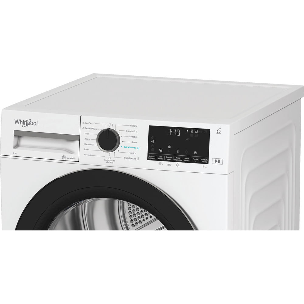 Whirlpool CWDR49MWBSIT Asciugatrice Carica Frontale 9KG Wi-Fi Pompa di Calore - immagine 4
