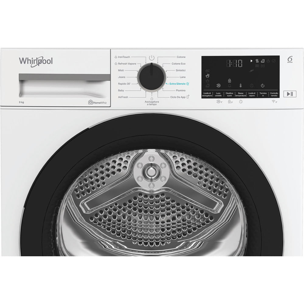 Whirlpool CWDR49MWBSIT Asciugatrice Carica Frontale 9KG Wi-Fi Pompa di Calore - immagine 5