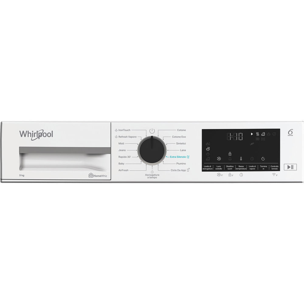 Whirlpool CWDR49MWBSIT Asciugatrice Carica Frontale 9KG Wi-Fi Pompa di Calore - immagine 6
