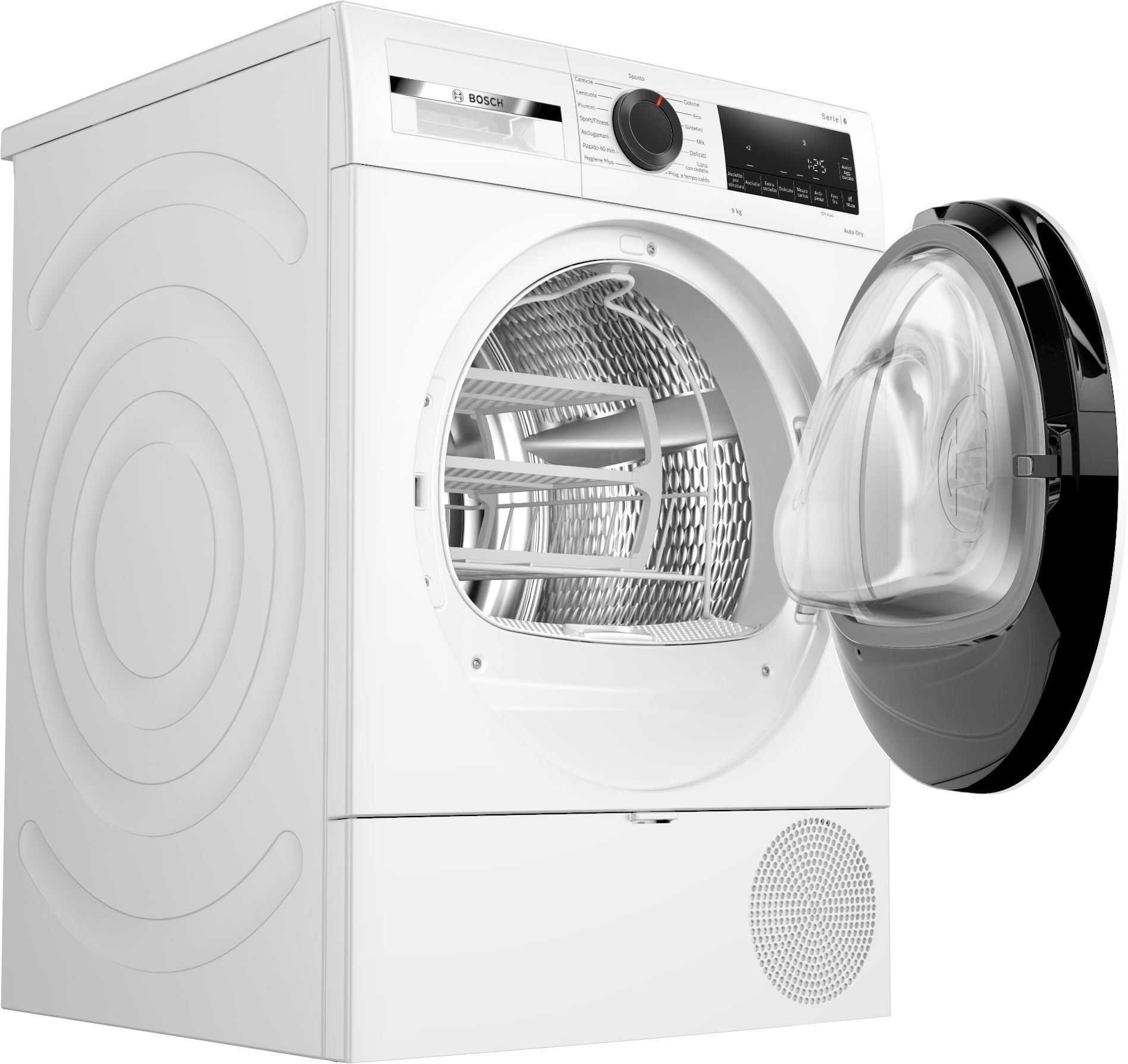 Bosch WQG243D8IT Asciugatrice Carica Frontale 9KG Pompa di Calore - immagine 4