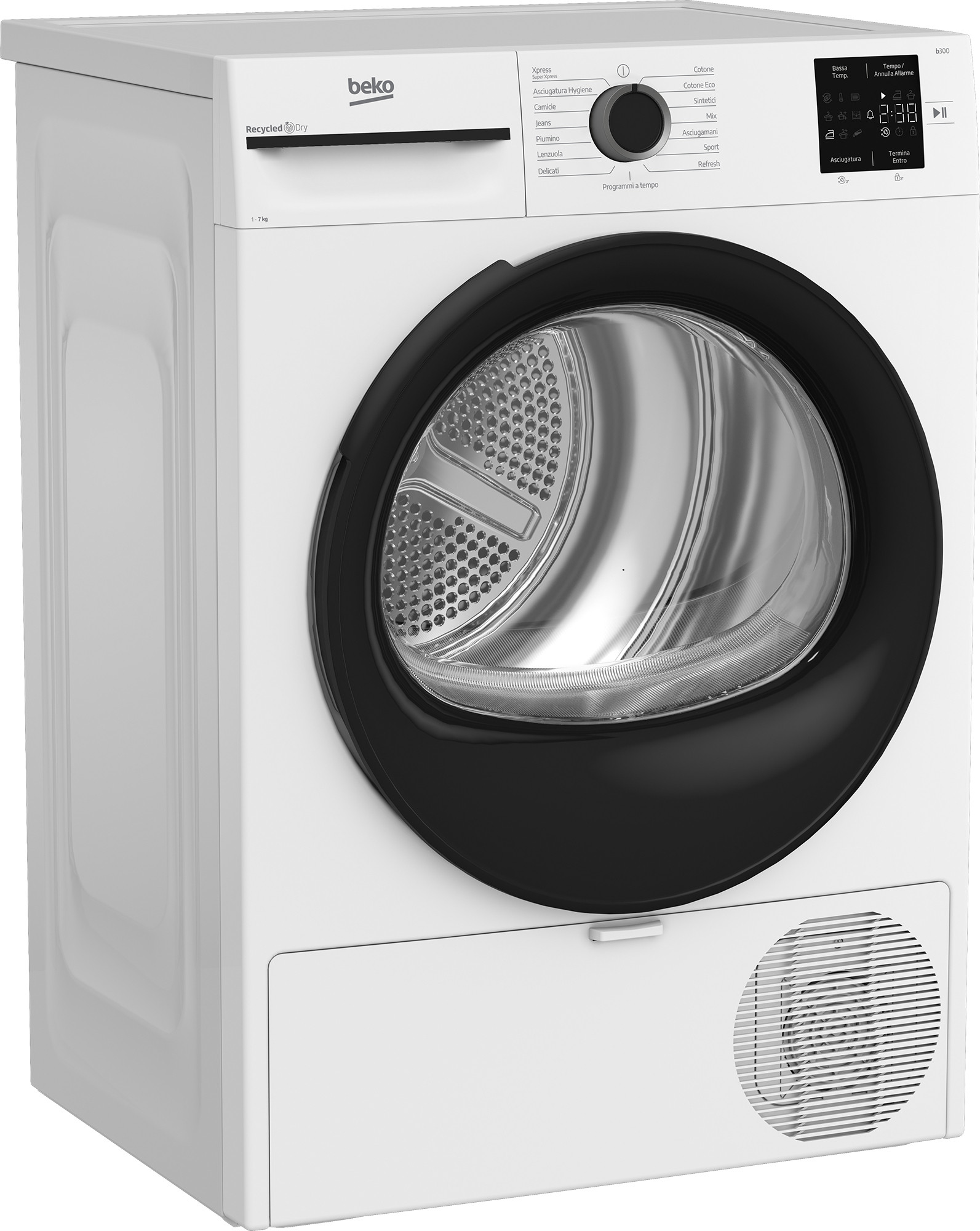 Beko BMTEP73EB Asciugatrice Carica Frontale 7KG Pompa di Calore - immagine 2