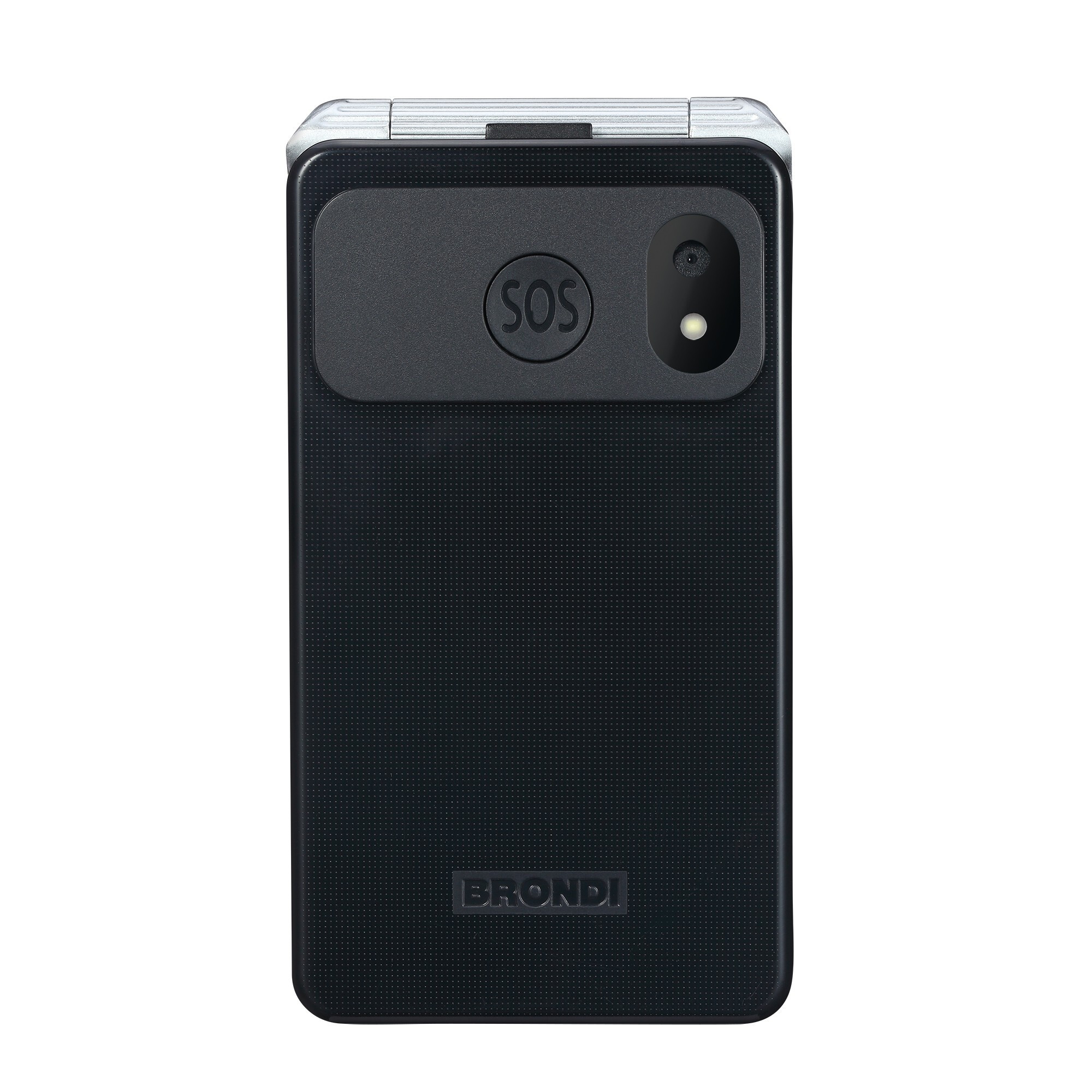 Brondi Amico Super TV Gunmetal Grey Cellulare Senior Flip Dual Sim con Tasto SOS - immagine 5