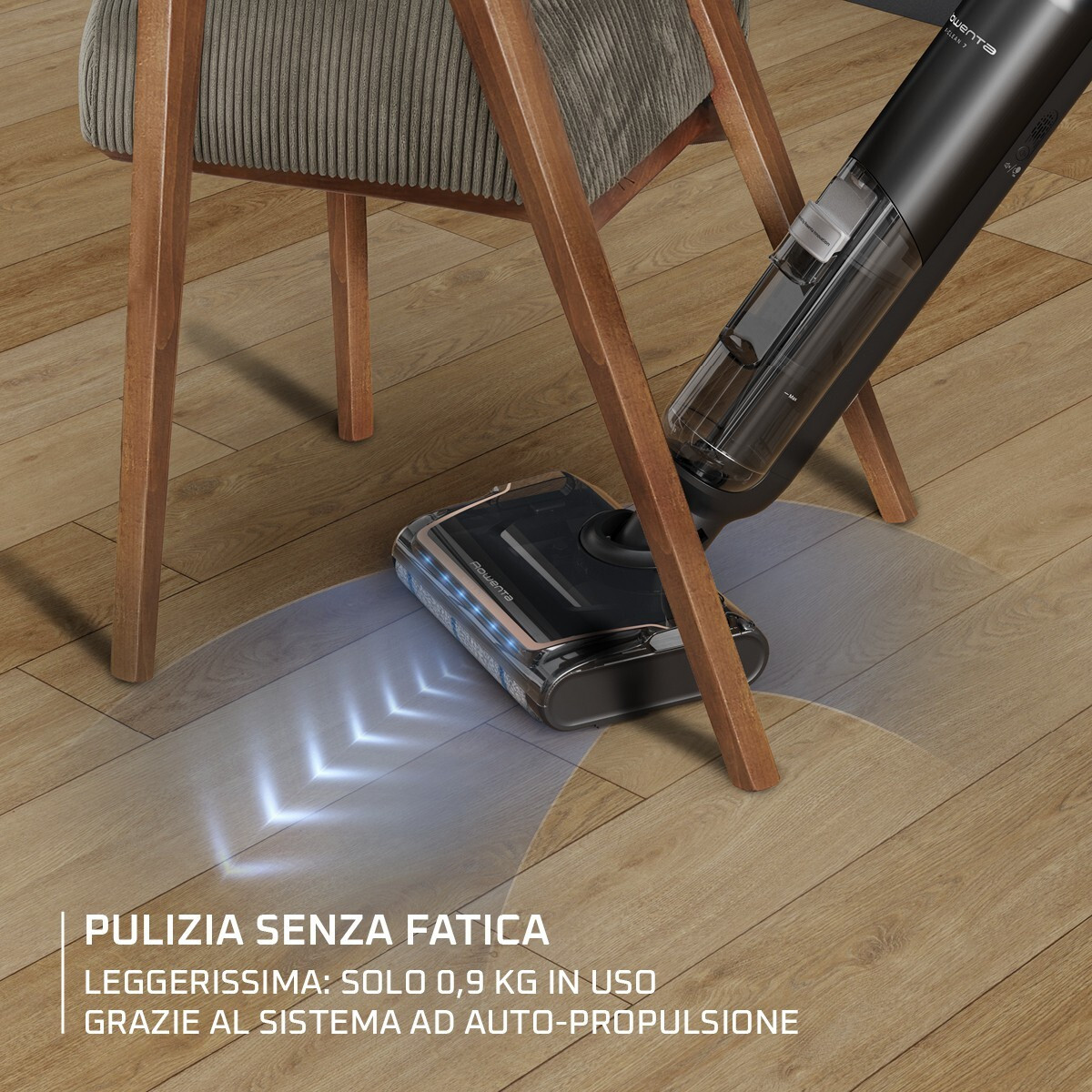 Rowenta GZ5736 X-Clean 7 Aspirapolvere Lavapavimenti con 2 Serbatoi - immagine 4