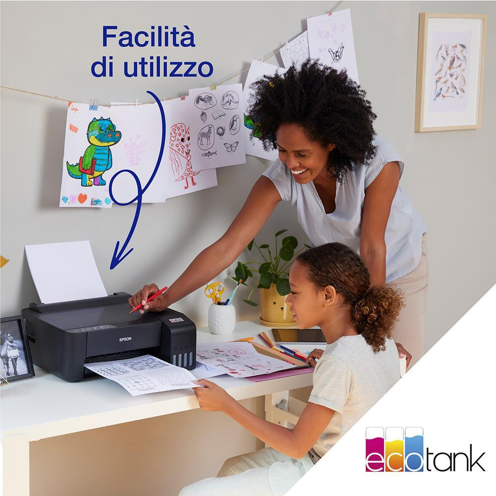 Epson Ecotank ET-1810 Stampante Inkjet Wi-Fi con 4 Serbatoi - immagine 5