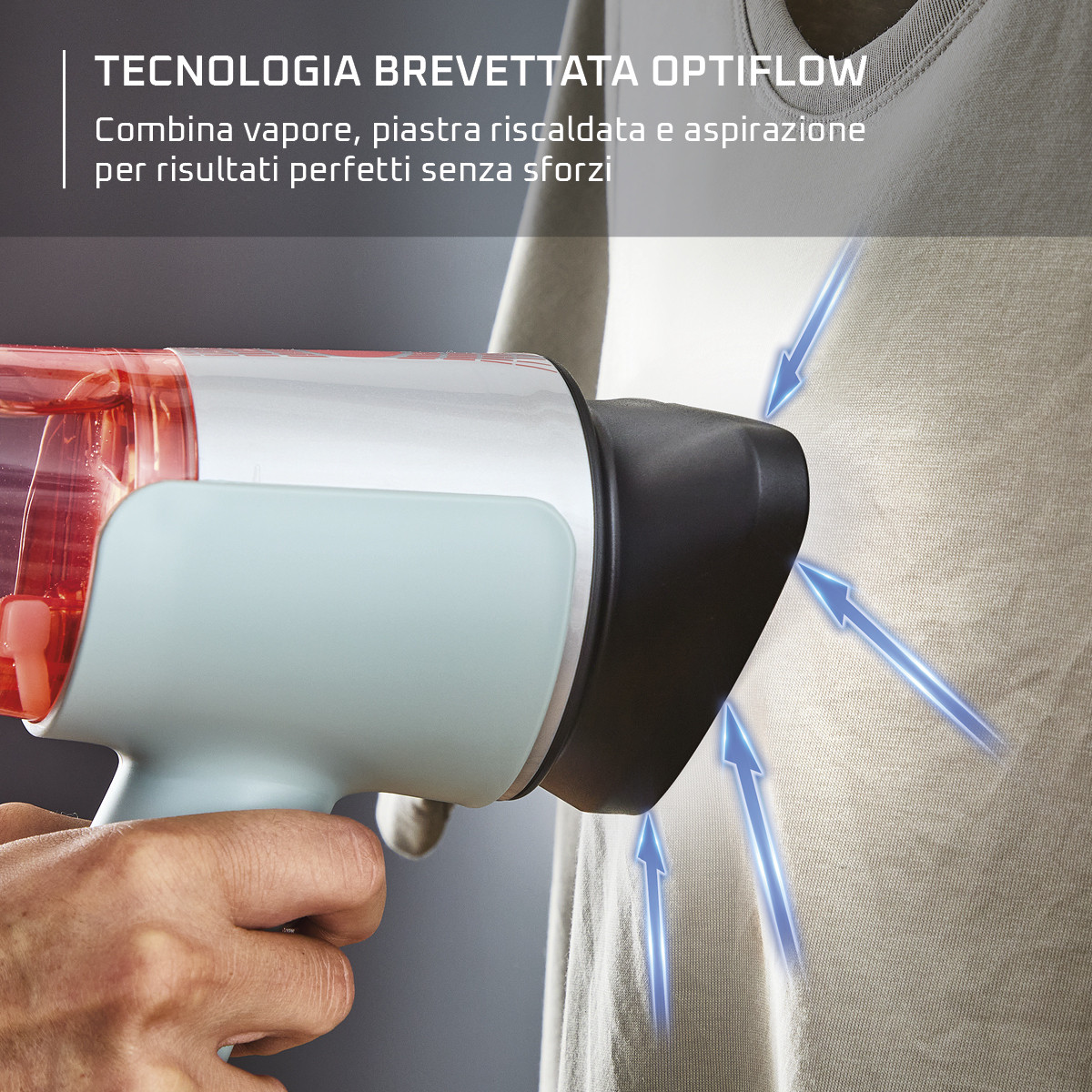 Rowenta AeroSteam DR9814 Stiratore Verticale 1400W - immagine 2