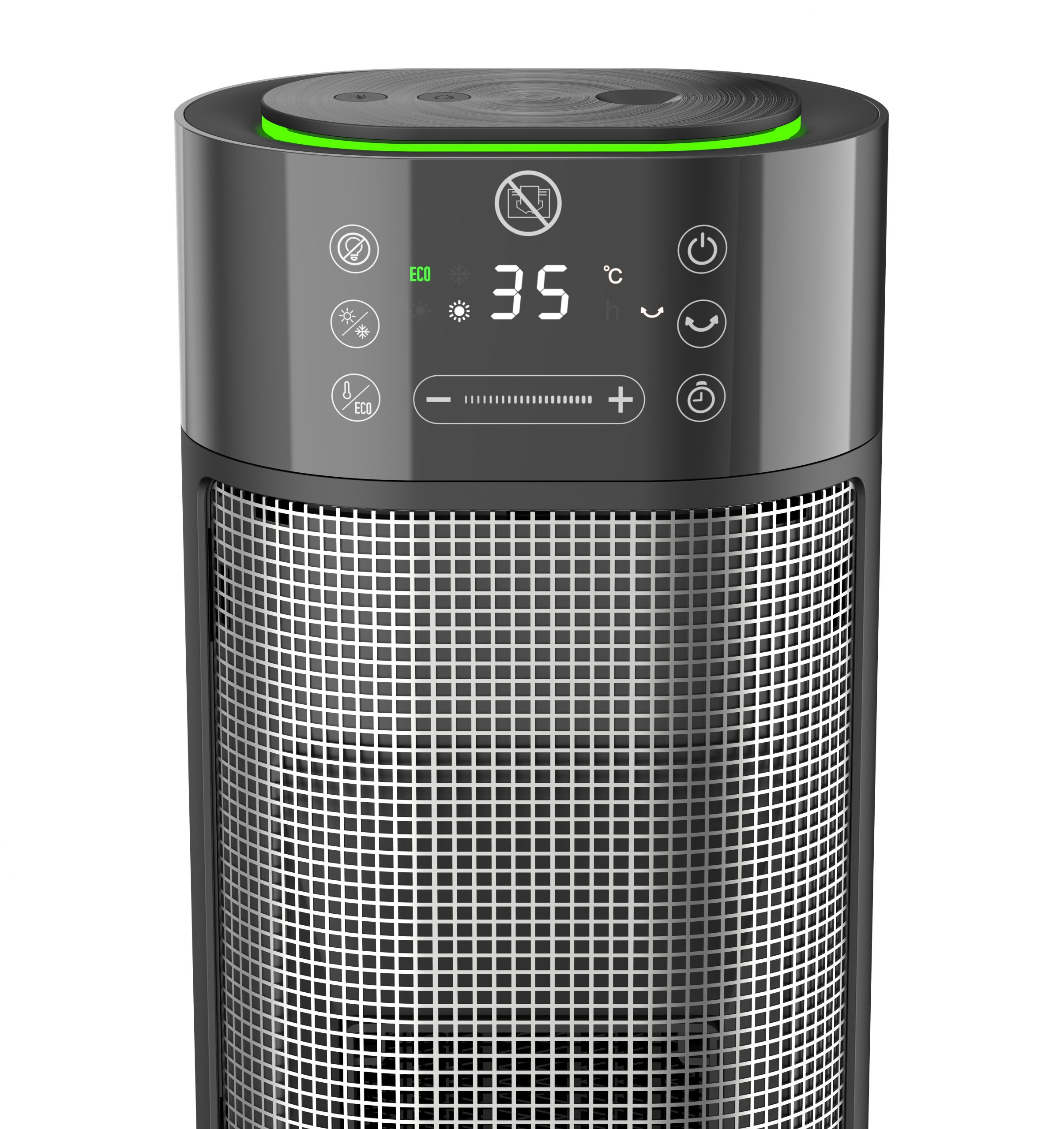 Argo Tech Tower Humy Termoventilatore Ceramico 2000W con Umidificatore - immagine 5