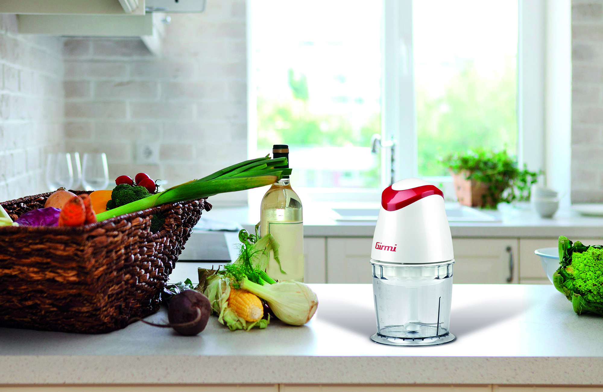 Girmi TR0101 Bianco Tritatutto 350W Capacita 500ML - immagine 2