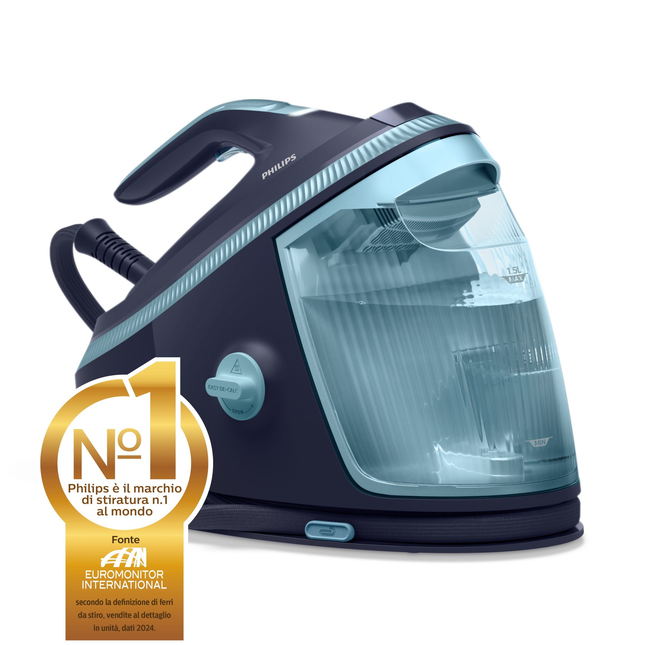 Philips Perfectcare PSG7200 Ferro da Stiro a Carica Continua 2850W 1.5LT - immagine 2