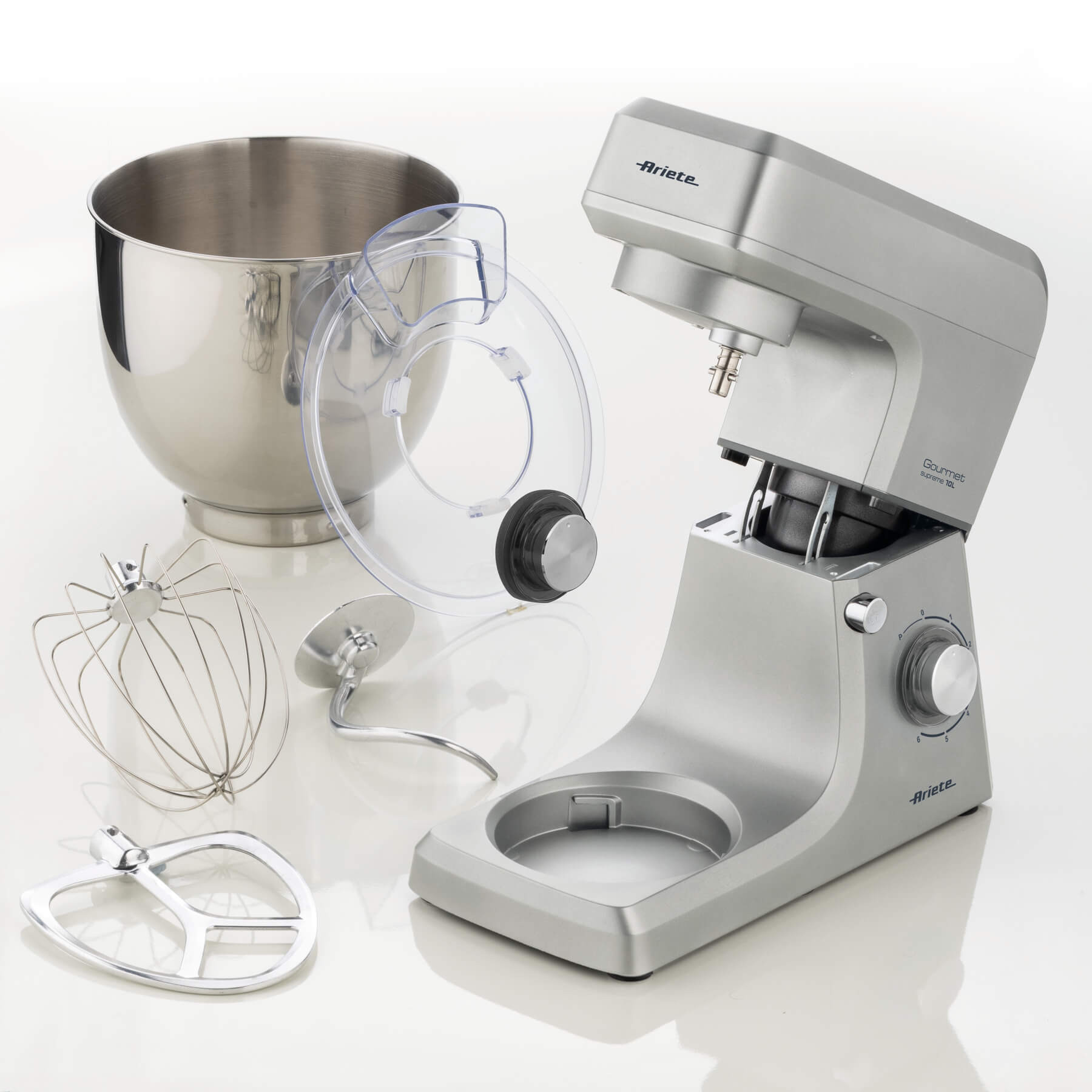 Ariete Gourmet Supreme Impastatore 2000W con Ciotola Inox da 10 LT - immagine 2