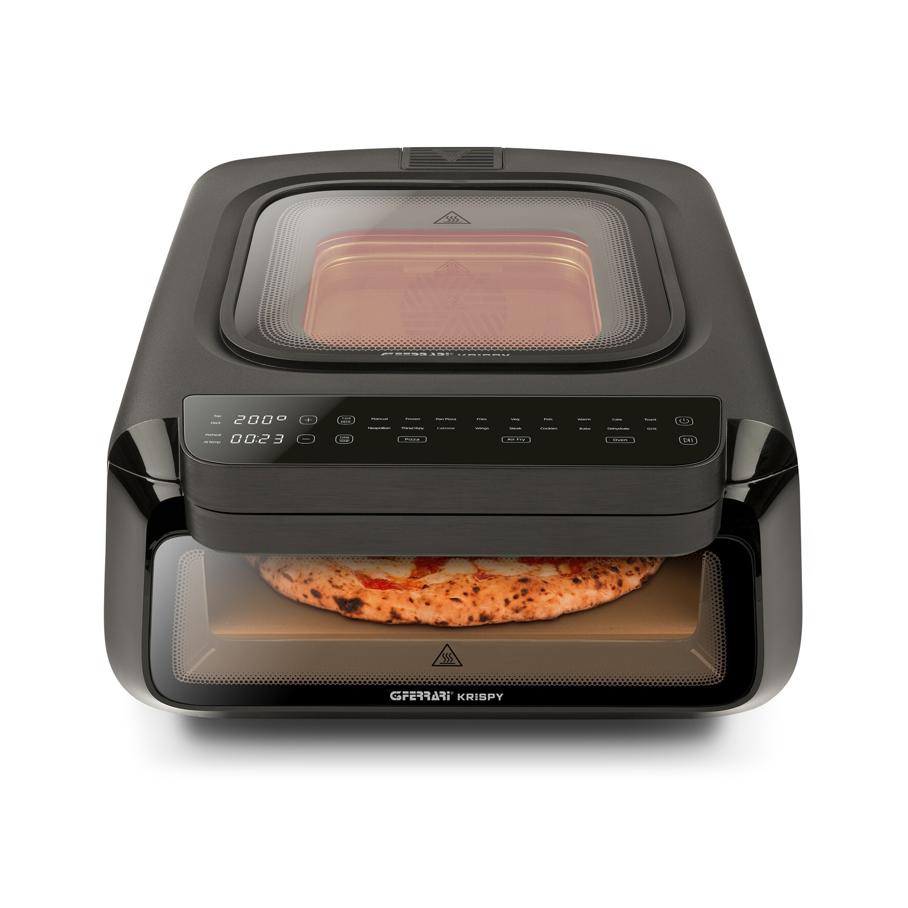 G3 Ferrari G10225 Krispy Forno per Pizza e Friggitrice ad Aria 2100W - immagine 2