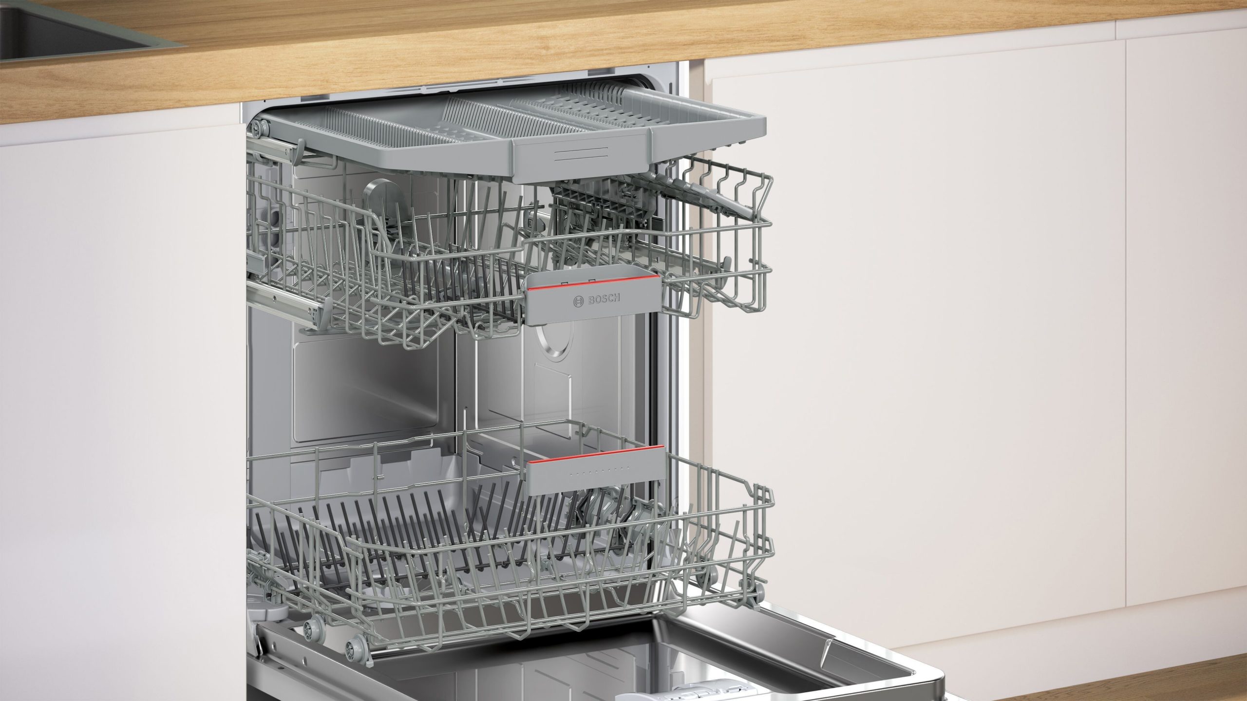 Bosch SMV4HVX14E Lavastoviglie Scomparsa Totale 60CM 14 Coperti 3 Cesto Wi-fi - immagine 2