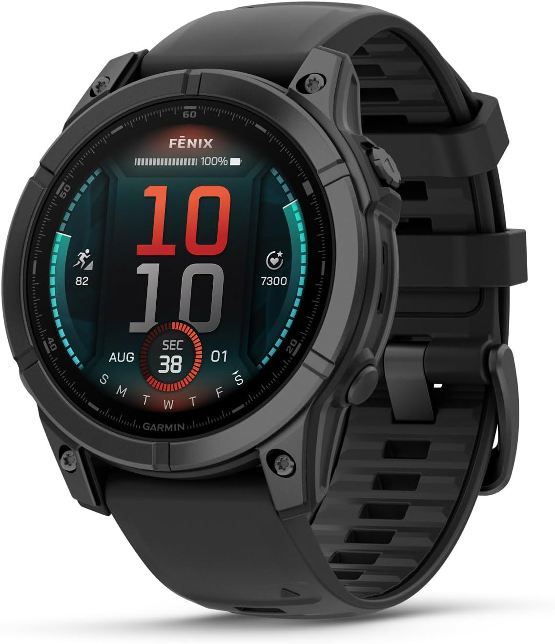 Garmin Fenix E Slate Gray Smartwatch 1.3 Pollici 47MM Cinturino in Silicone - immagine 2