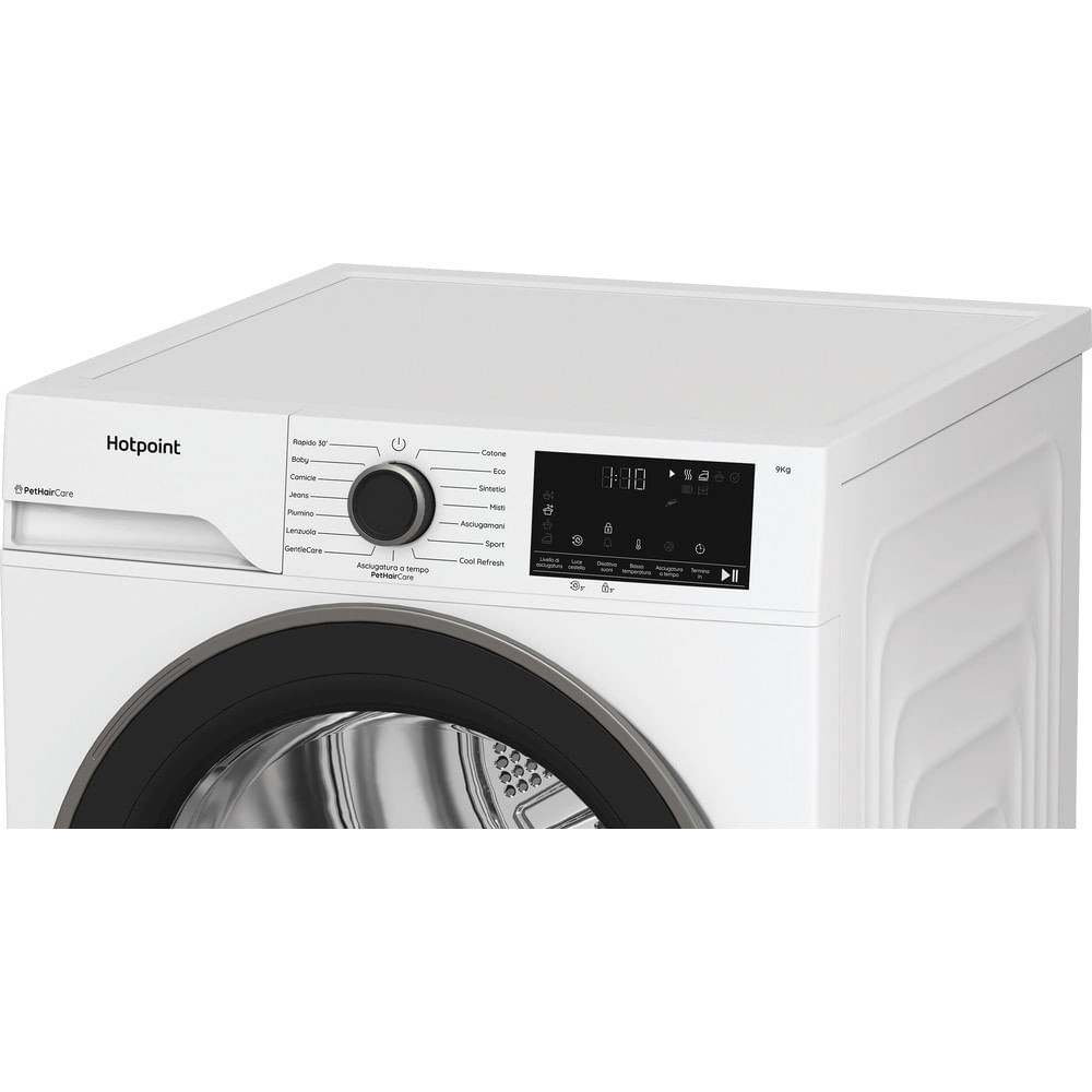 Hotpoint-Ariston HPT93DBSIT Asciugatrice Carica Frontale 9KG Pompa di Calore - immagine 4