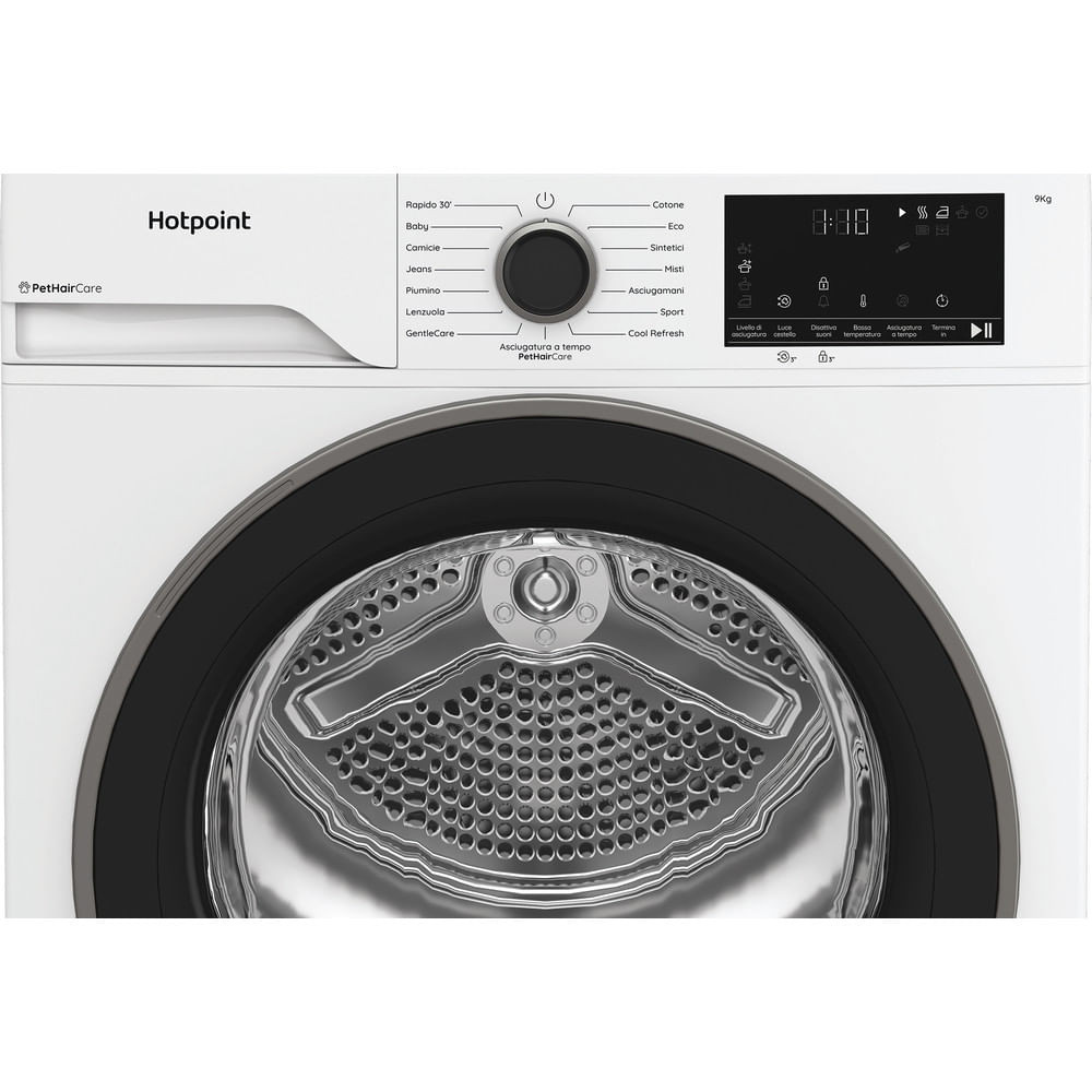 Hotpoint-Ariston HPT93DBSIT Asciugatrice Carica Frontale 9KG Pompa di Calore - immagine 5