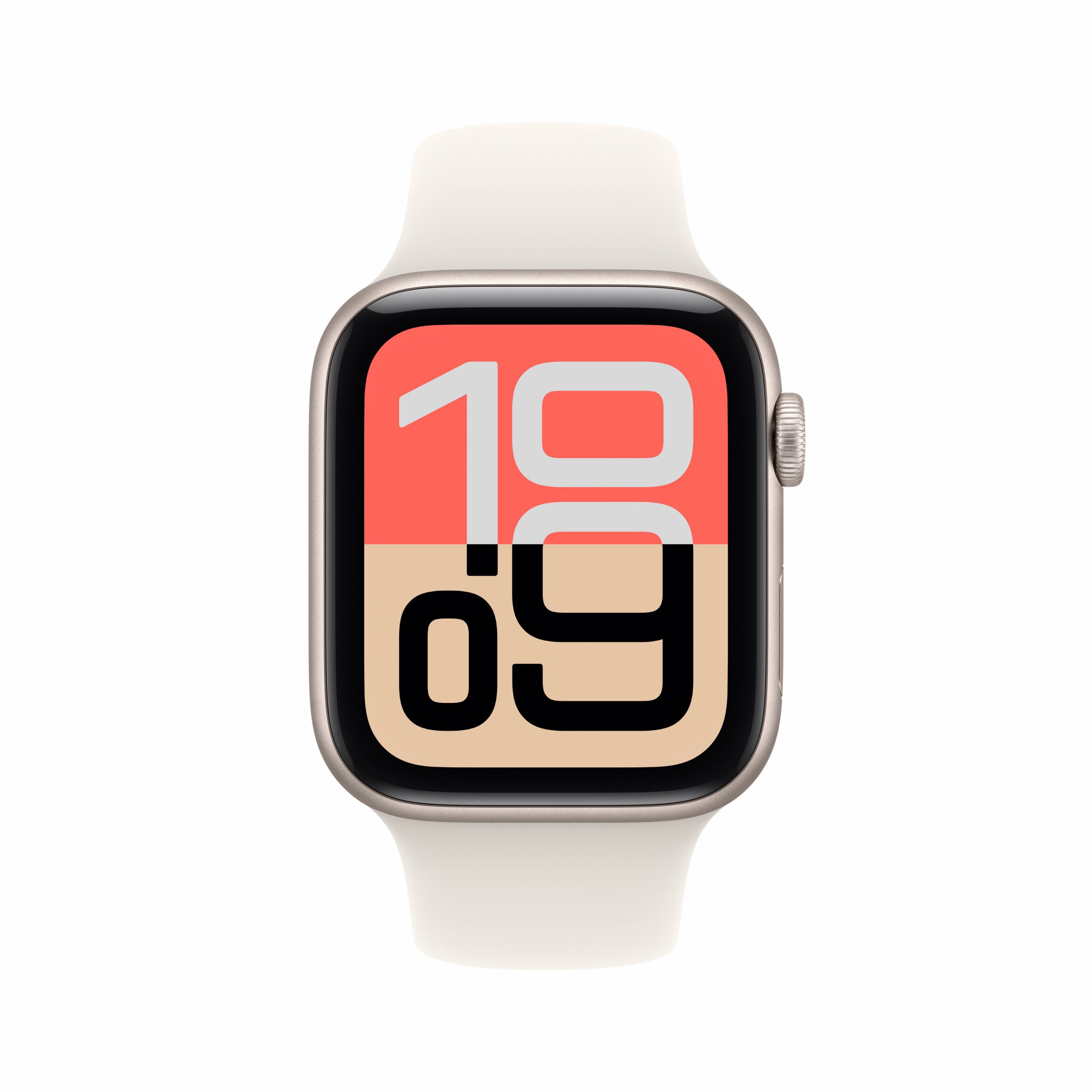 Apple MEHJ4QLA Apple Watch SE 3 Galassia Smartwatch 44MM GPS Sportband M-L - immagine 2