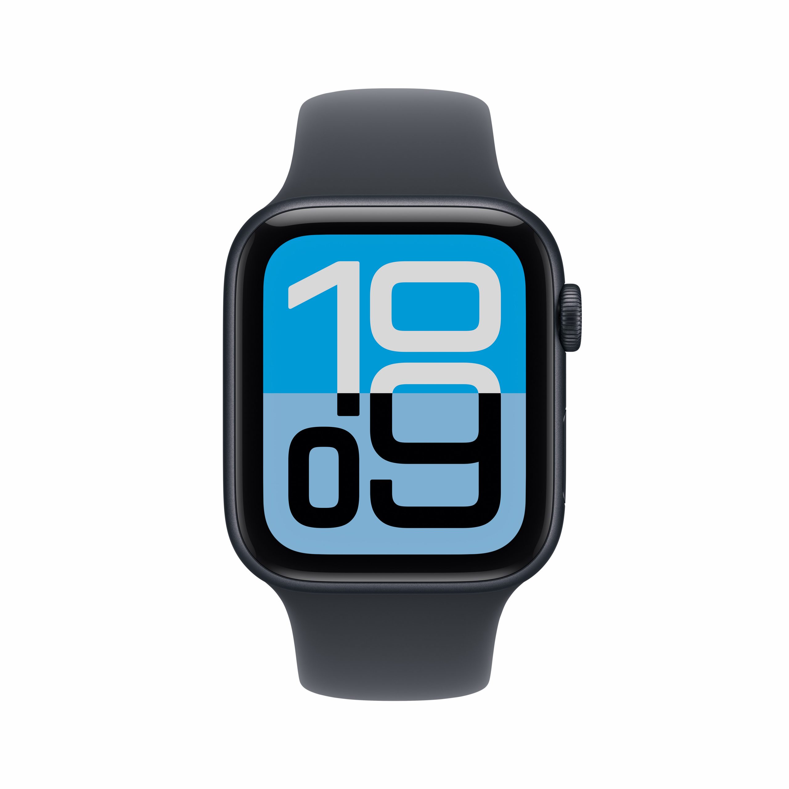Apple MEHQ4QLA Apple Watch SE 3 Mezzanotte Smartwatch 44MM GPS Sportband M-L - immagine 2