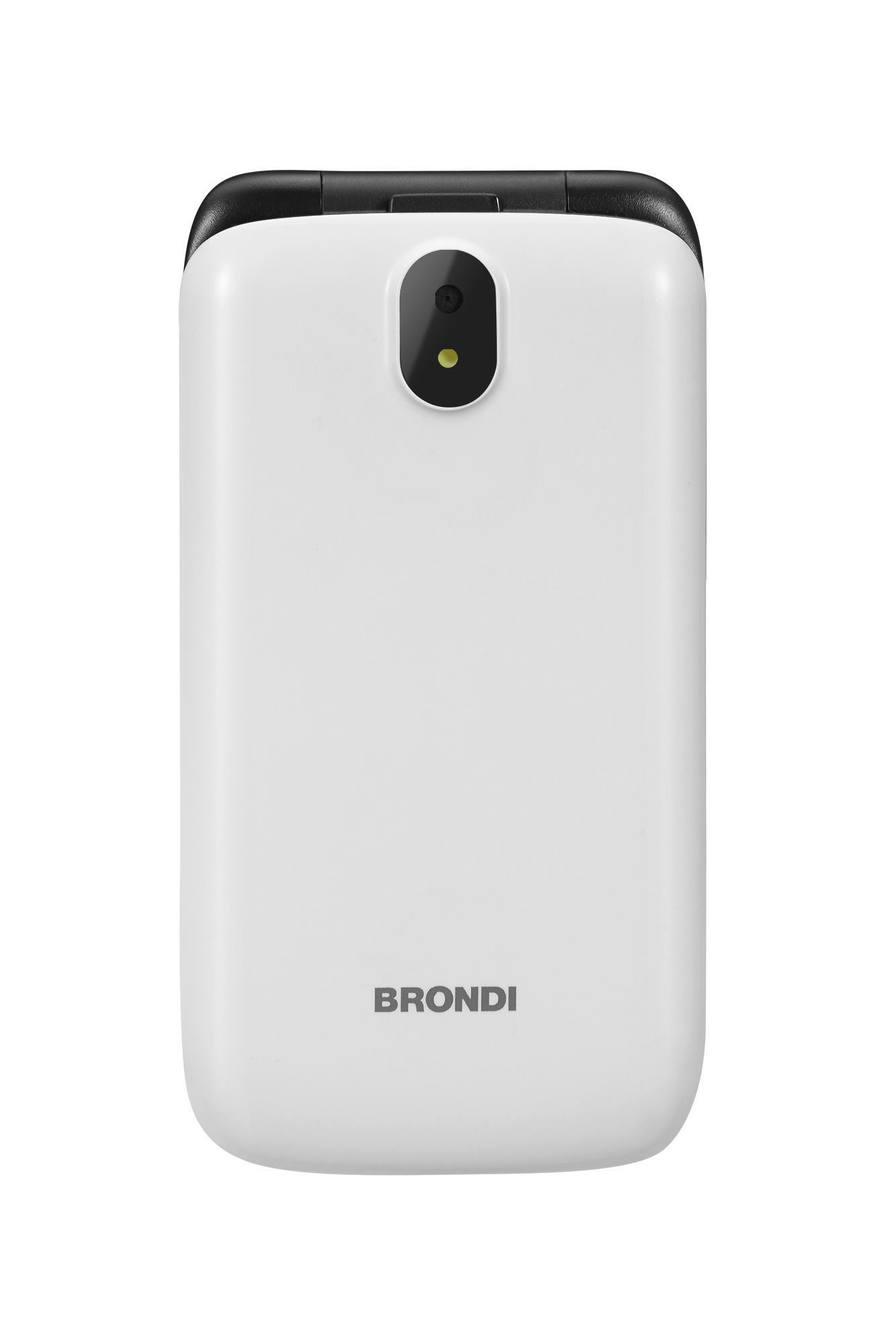 Brondi Strike 4G Light Grey Cellulare Flip 2.8 Pollici QVGA Dualsim - immagine 2