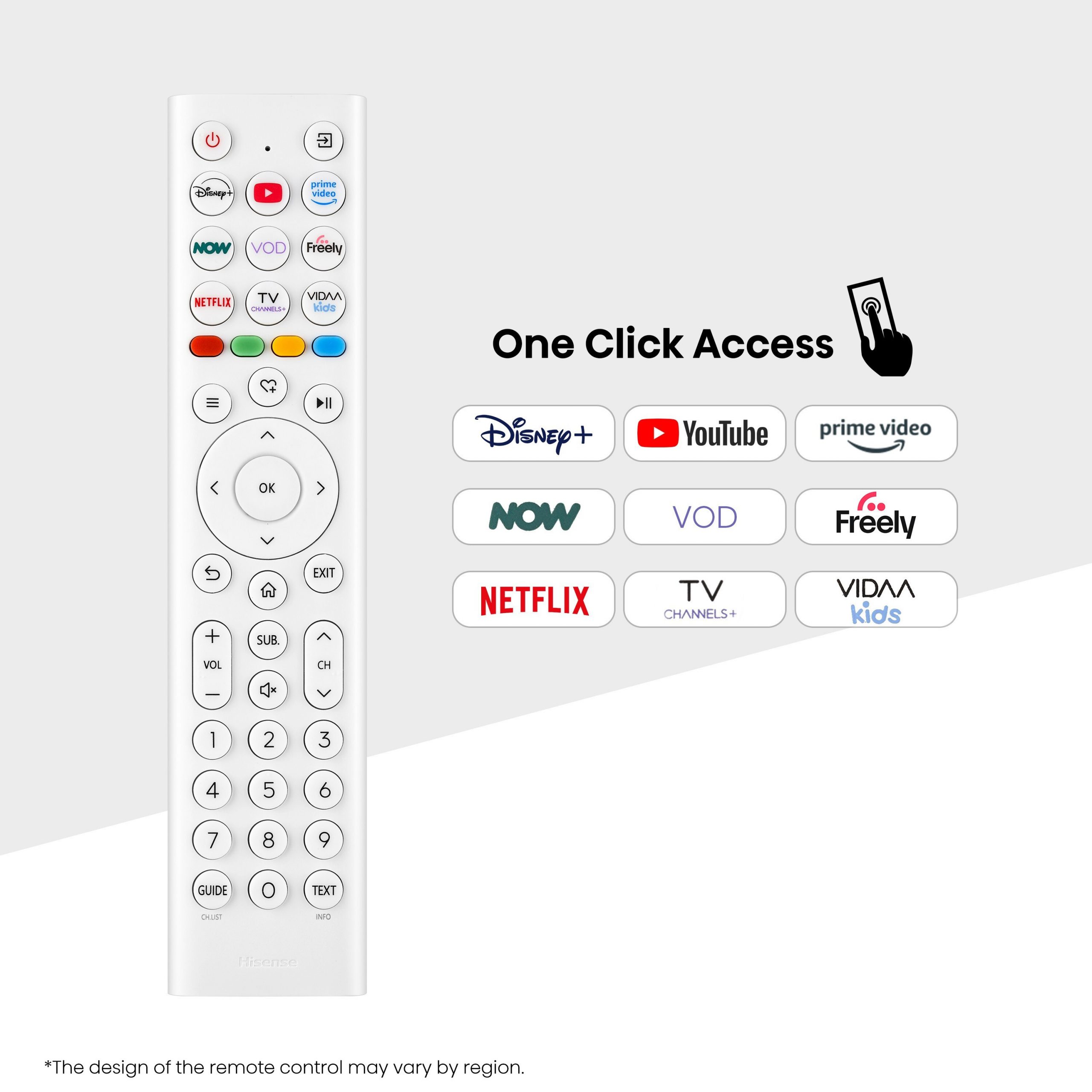 Hisense 32S5Q Bianco Smart TV Qled 32 Pollici FHD Vidaa Deco TV - immagine 4