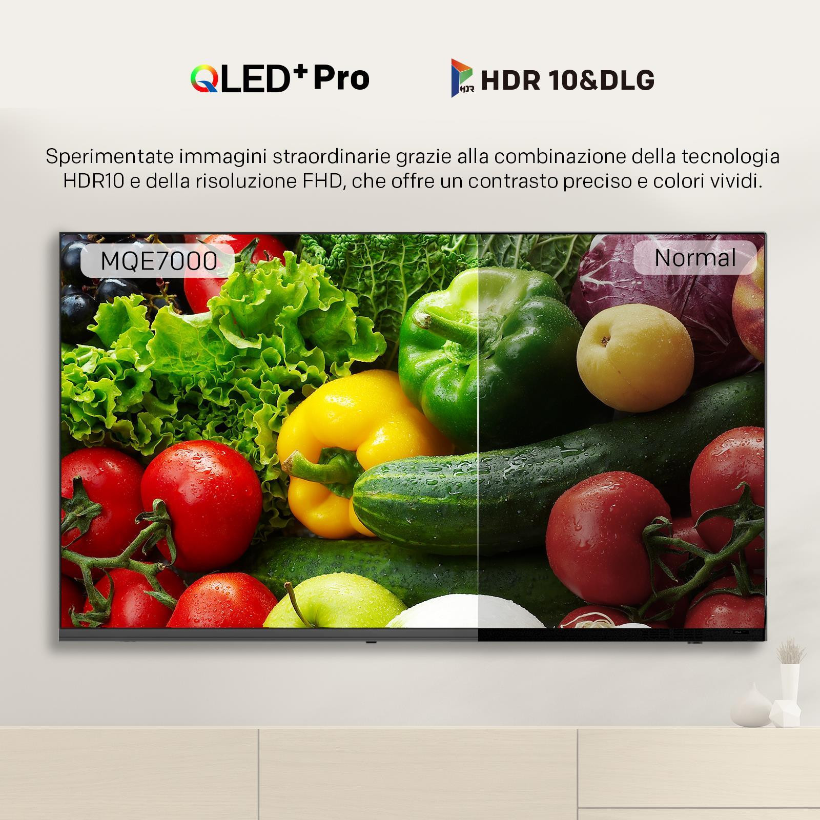 Metz 40MQE7000Z Smart TV Qled 40 Pollici FHD Google TV - immagine 4