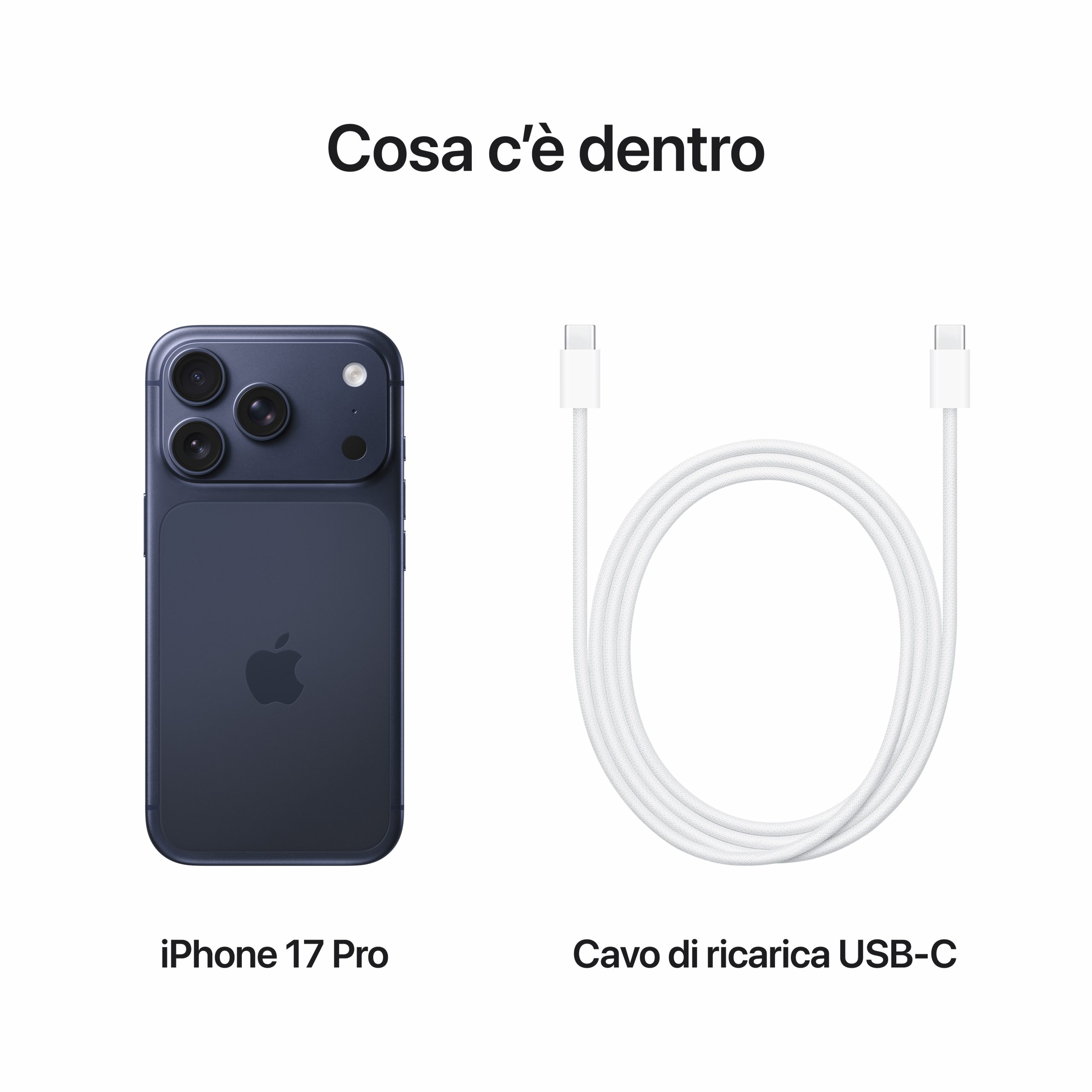 Apple MG8J4QLA iPhone 17 Pro Deep Blue Smartphone 6.3 Pollici 256GB - immagine 3