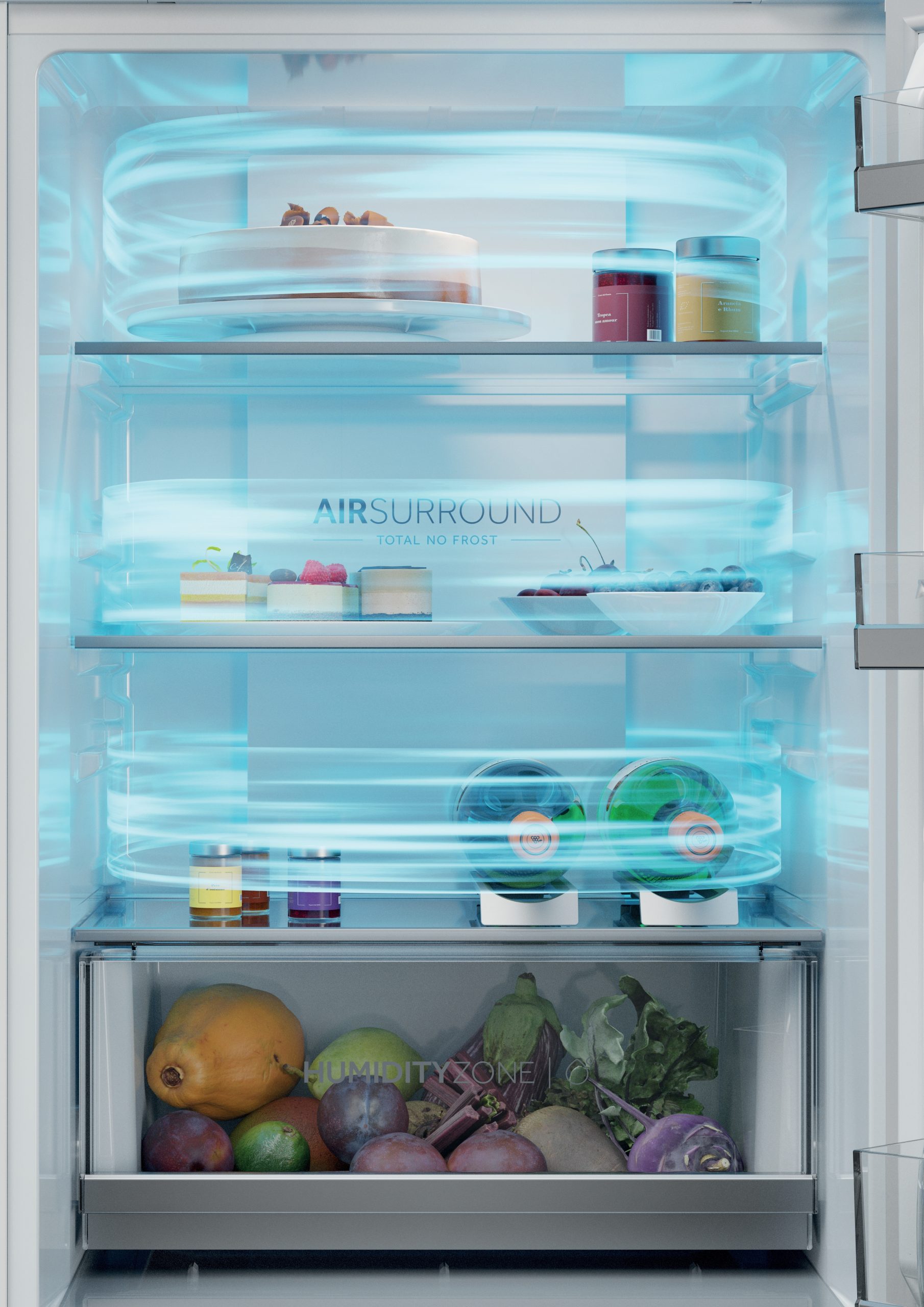 Haier HQE1855BCMW Frigorifero Combinato da Incasso 251LT Alto 177CM Nofrost WiFi - immagine 6